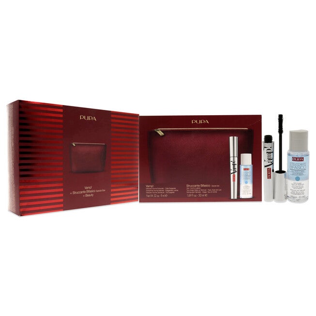 Vamp! Mascara and Two-Phase Make-Up Remover Set by Pupa Milano for Women - 3 Pc Set, See Description, alternate image number 1
