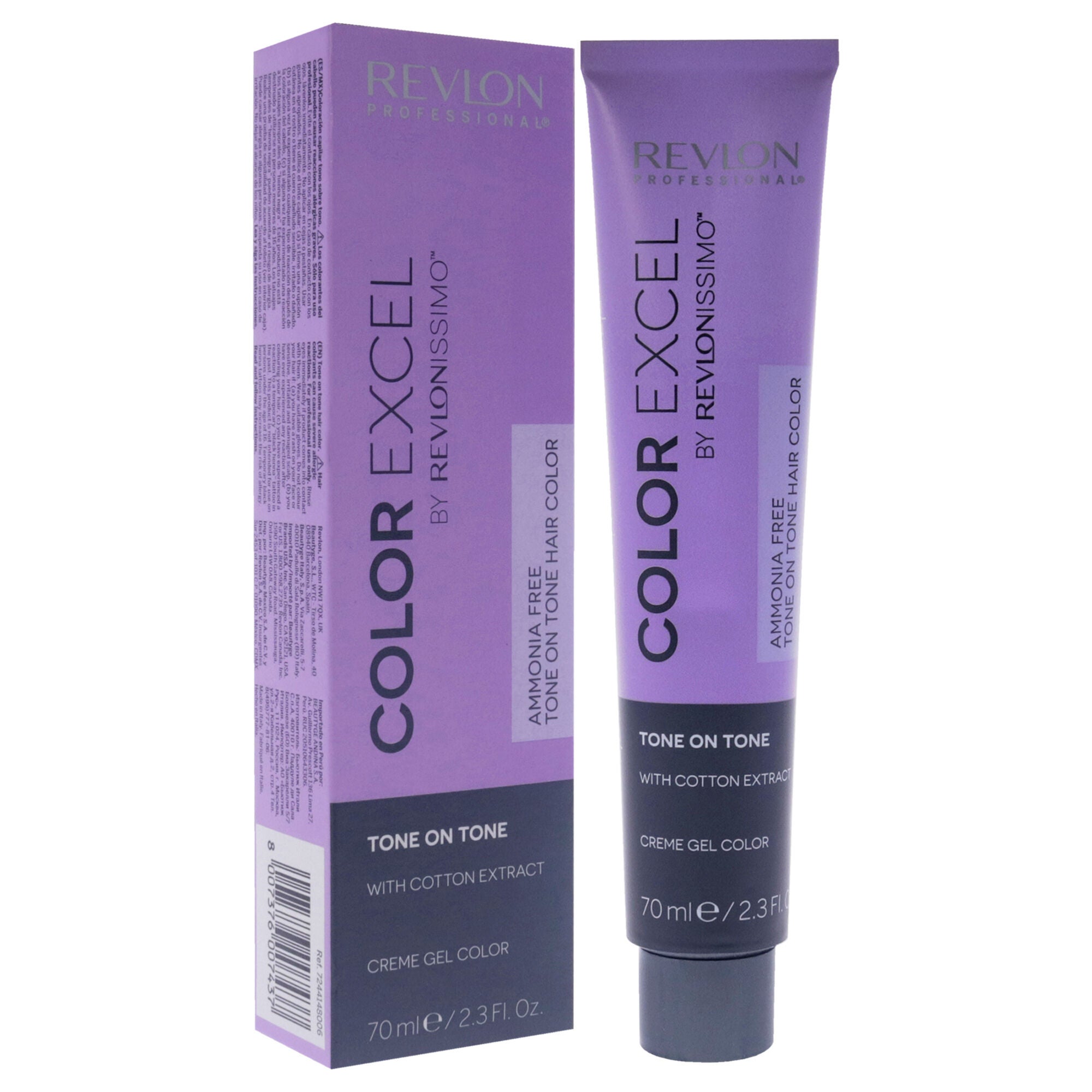 Revlonissimo Color Excel - 6 Dark Blonde by Revlon for Unisex - 2.3 oz Hair Color, See Description, alternate image number 1