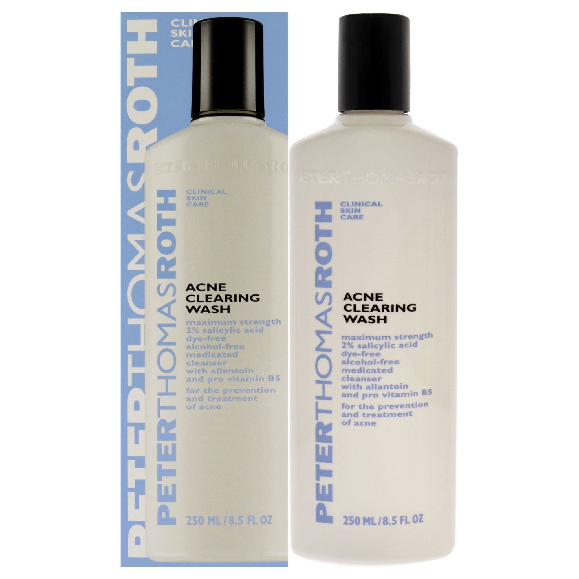 Acne Clearing Wash by Peter Thomas Roth for Unisex - 8.5 oz Cleanser, See Description, hi-res image number 0