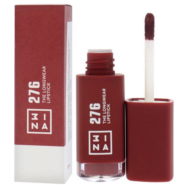 The Longwear Lipstick - 276 Chestnut Brown by 3INA for Women - 0.20 oz Lipstick, See Description, alternate image number 2