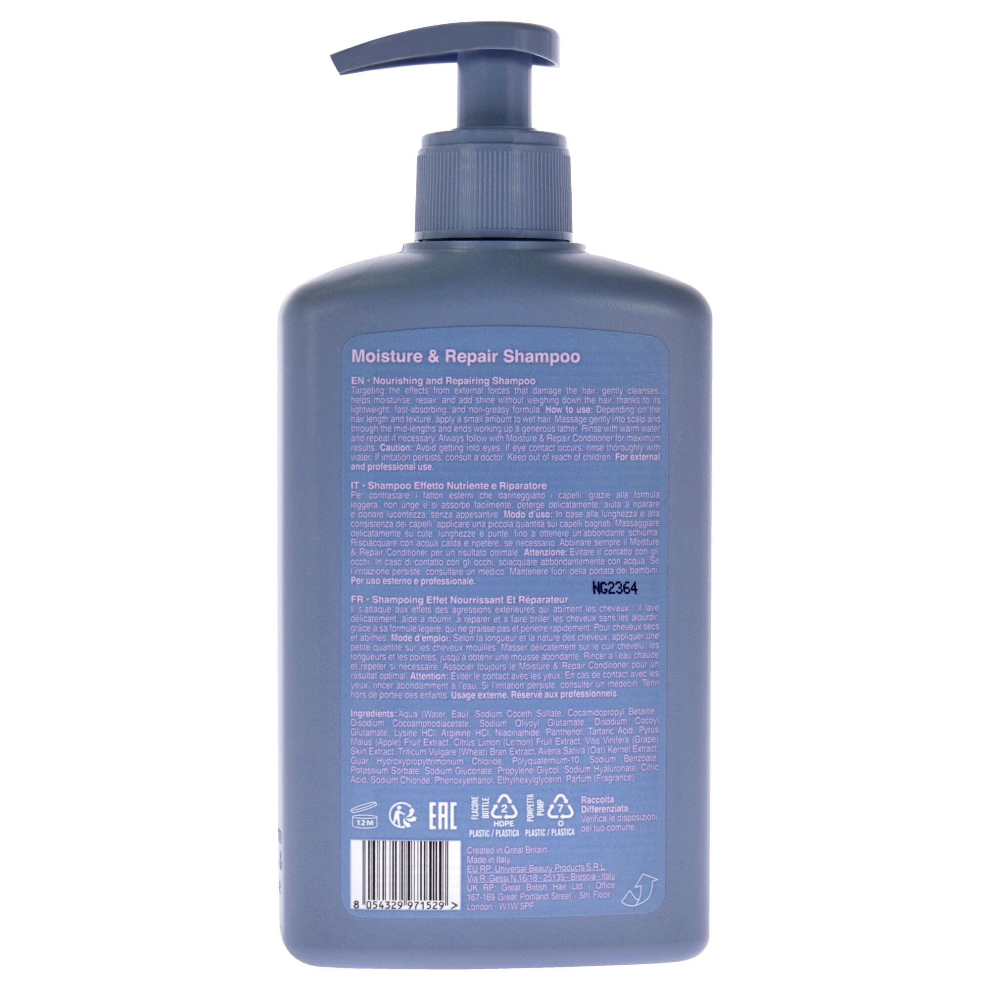 Moisture and Repair Shampoo by Climaplex for Unisex - 13.52 oz Shampoo, See Description, alternate image number 2
