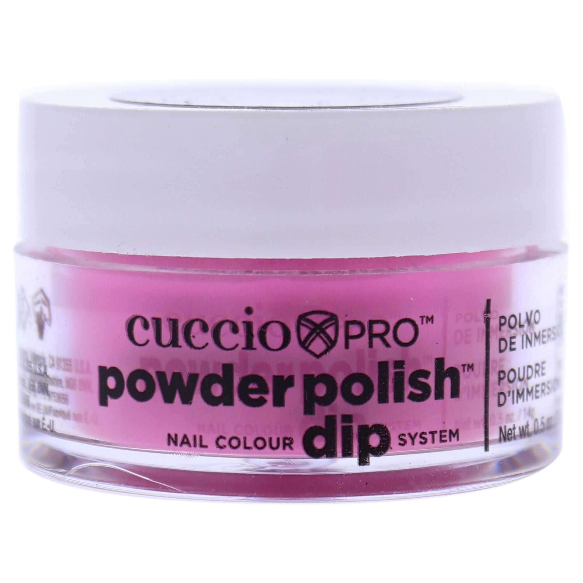 Pro Powder Polish Nail Colour Dip System - Bright Pink by Cuccio Colour for Women - 0.5 oz Nail Powder, See Description, hi-res image number 0