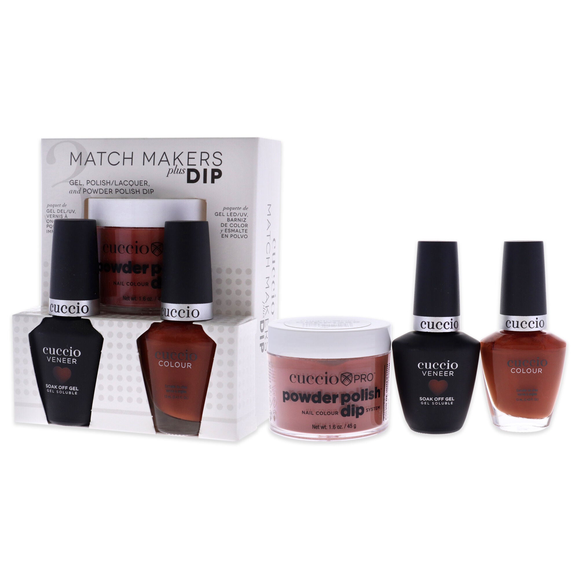Match Makers Plus Dip - Natural State by Cuccio Colour for Women - 3 Pc Set, See Description, alternate image number 3