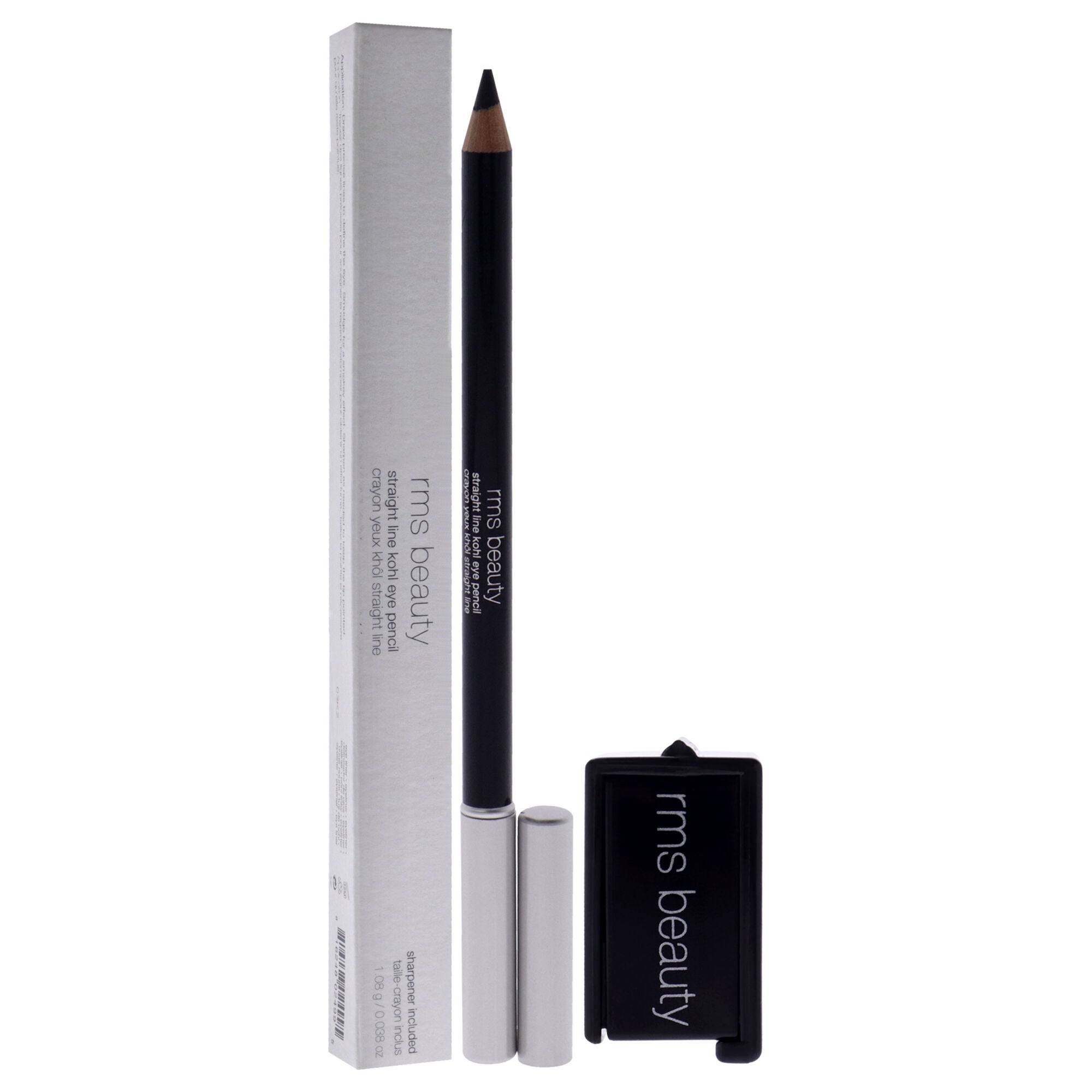 Straight Line Kohl Eye Pencil - HD Black by RMS Beauty for Women - 0.038 oz Eye Pencil, See Description, alternate image number 1