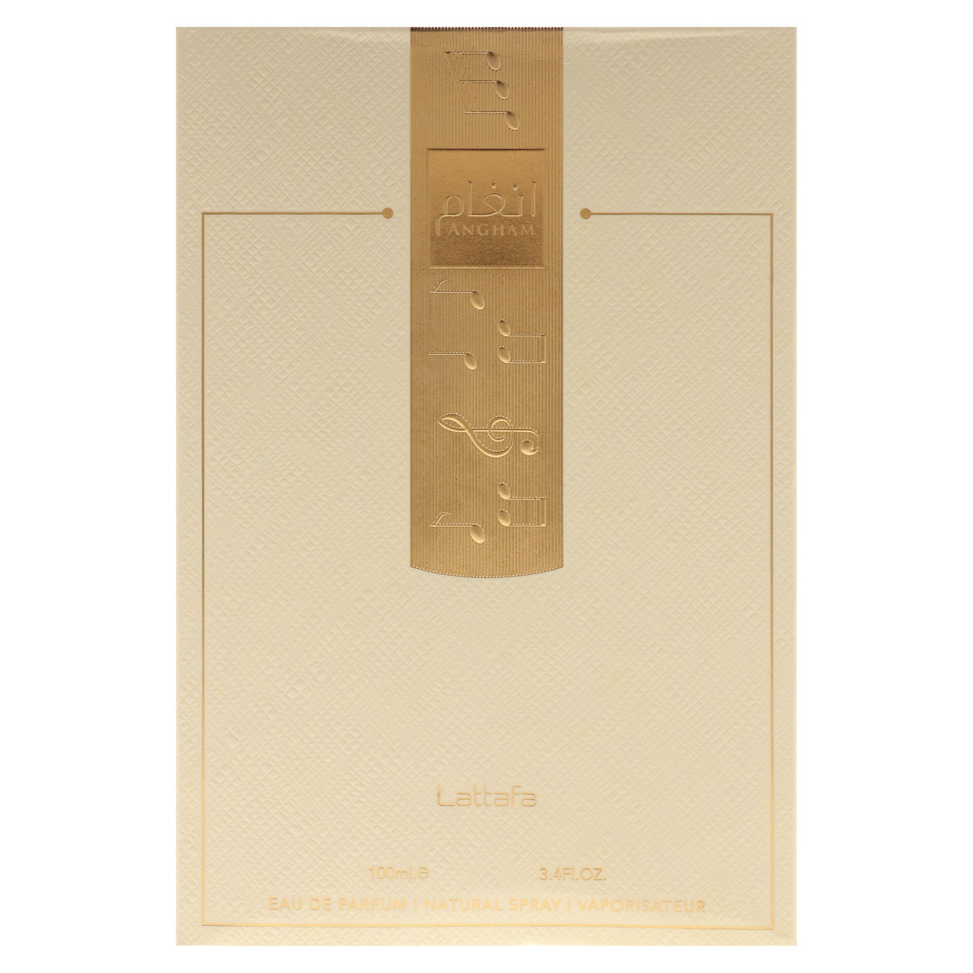 Angham by Lattafa for Unisex - 3.4 oz EDP Spray, Clear, alternate image number 4