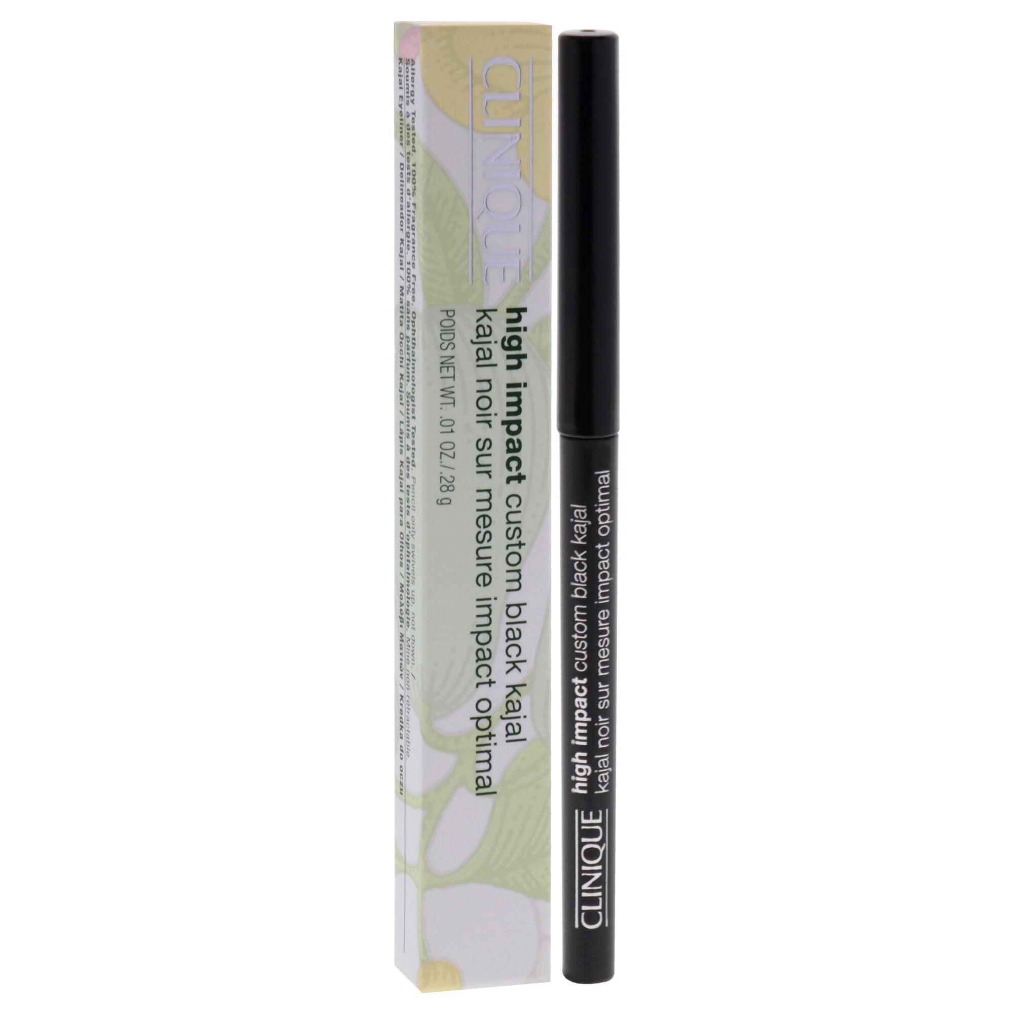 High Impact Custom Black Kajal - 01 Blackened Black by Clinique for Women - 0.01 oz Eyeliner, See Description, alternate image number 2