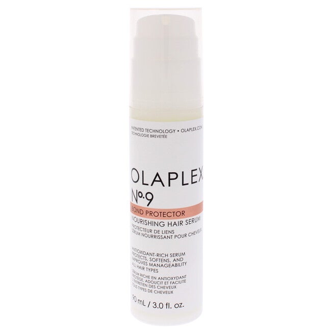 No 9 Bond Protector Nourishing Hair Serum by Olaplex for Unisex - 3 oz Serum, See Description, hi-res image number 0