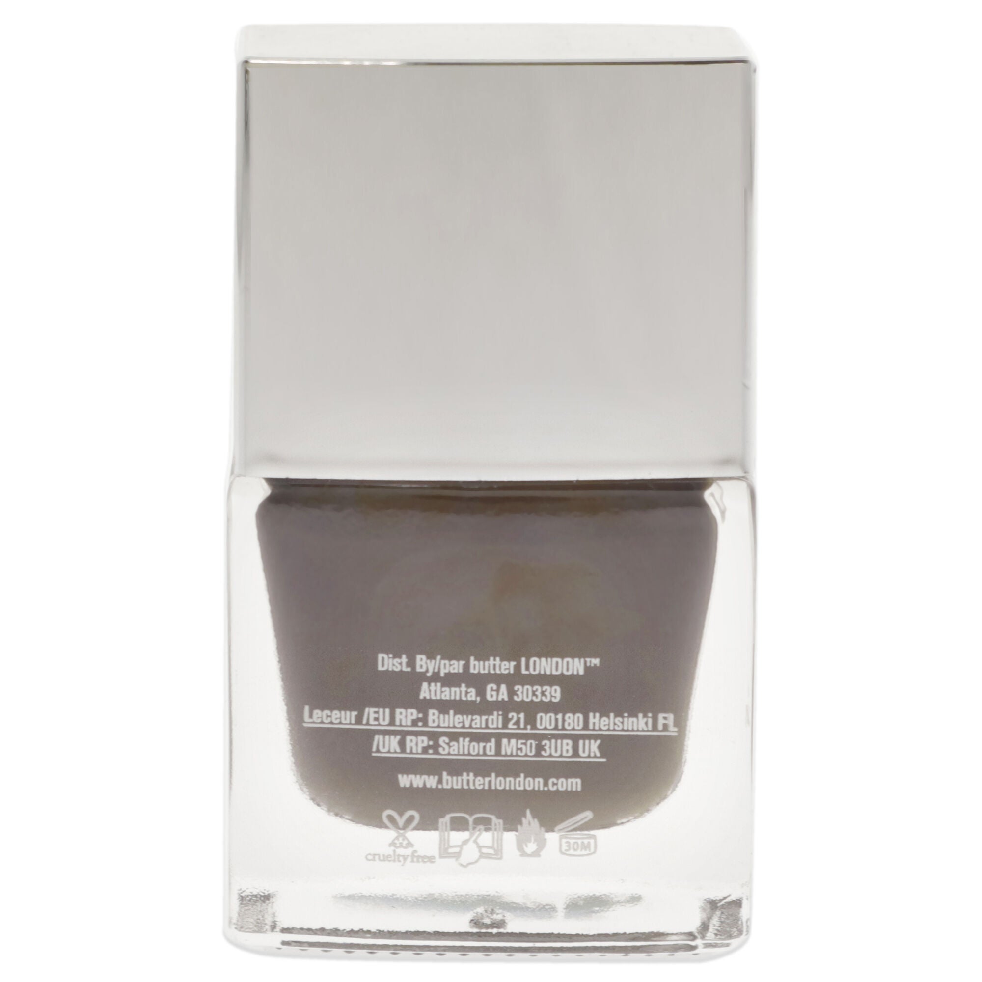 Patent Shine 10X Nail Lacquer - Mink Grey by Butter London for Women - 0.2 Nail Polish, Brown, alternate image number 1