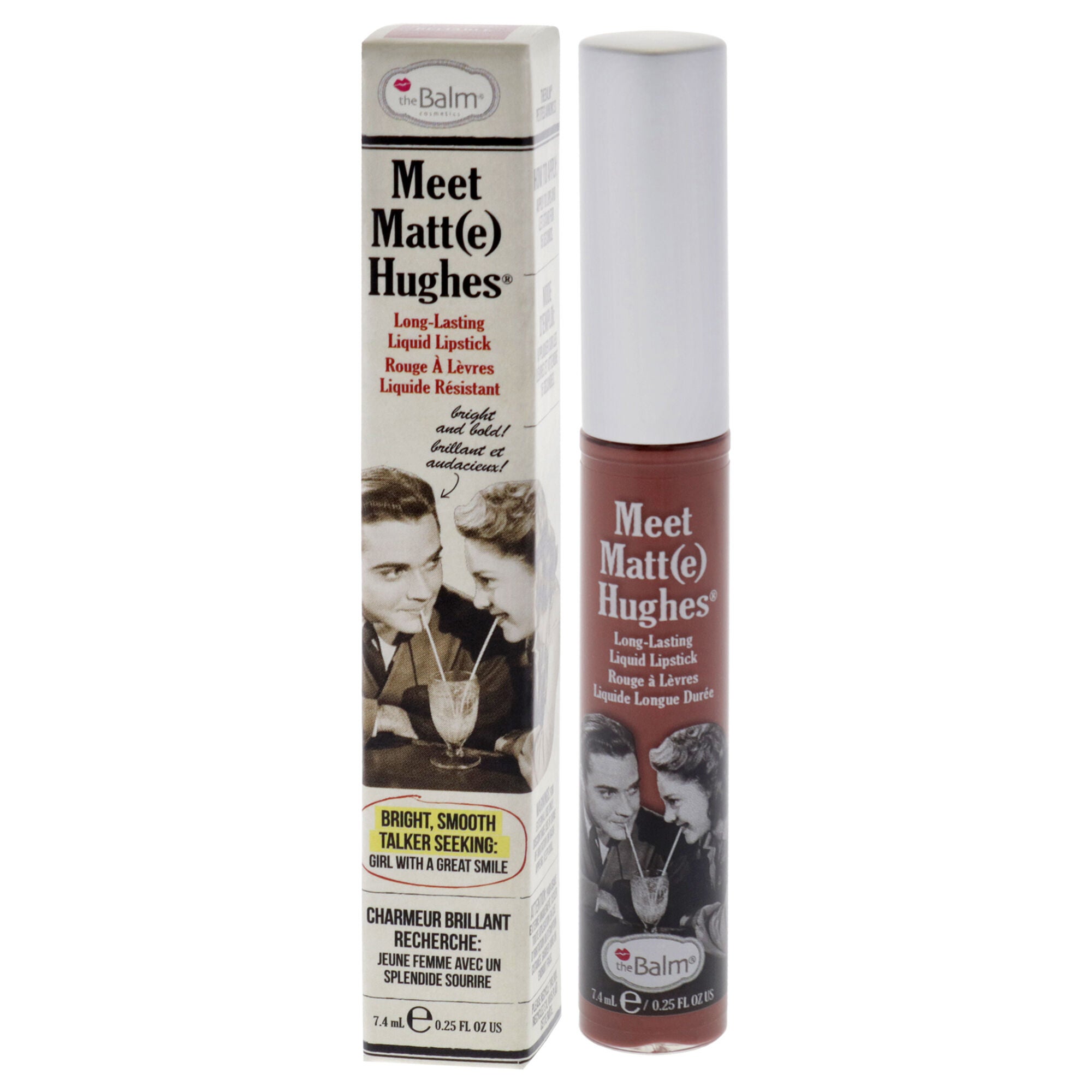 Meet Matte Hughes Long Lasting Liquid Lipstick - Reliable by the Balm for Women - 0.25 oz Lip Gloss, See Description, alternate image number 3