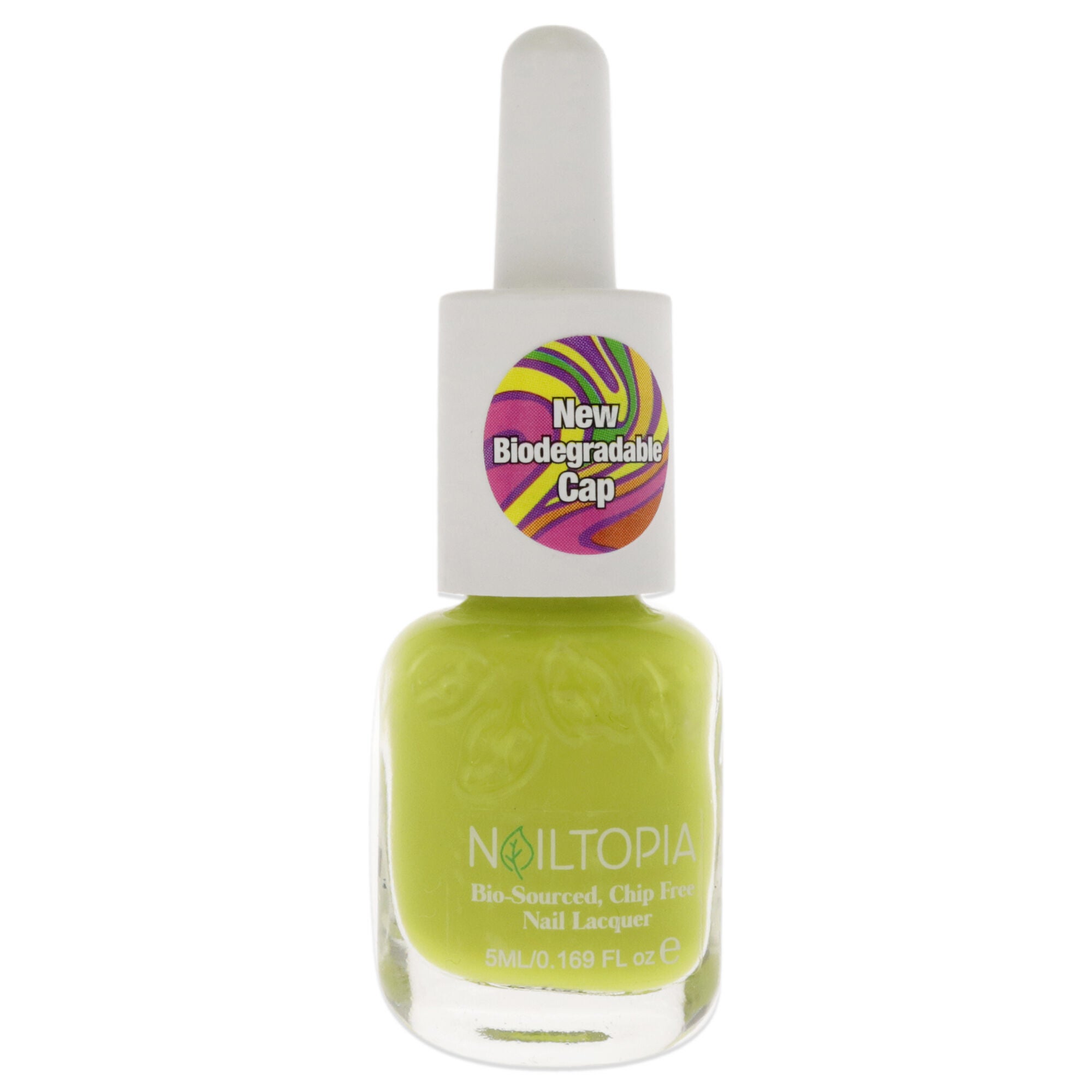 Bio-Sourced Chip Free Nail Lacquer - Kiwi To My Heart by Nailtopia for Women - 0.169 oz Nail Polish, See Description, hi-res image number 0
