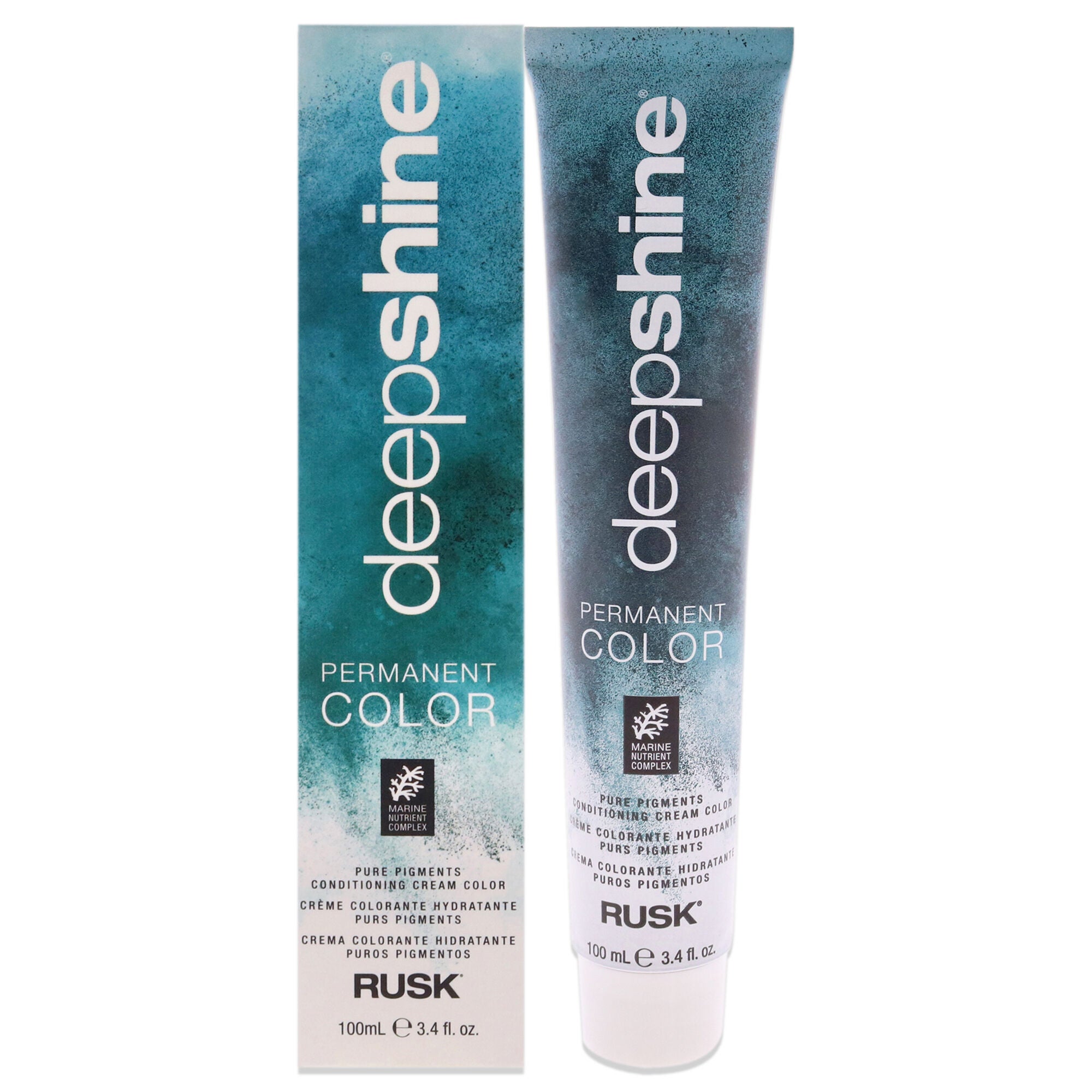 Deepshine Pure Pigments Conditioning Cream Color - 5.000NC Light Brown by Rusk for Unisex - 3.4 oz Hair Color, See Description, hi-res image number 0