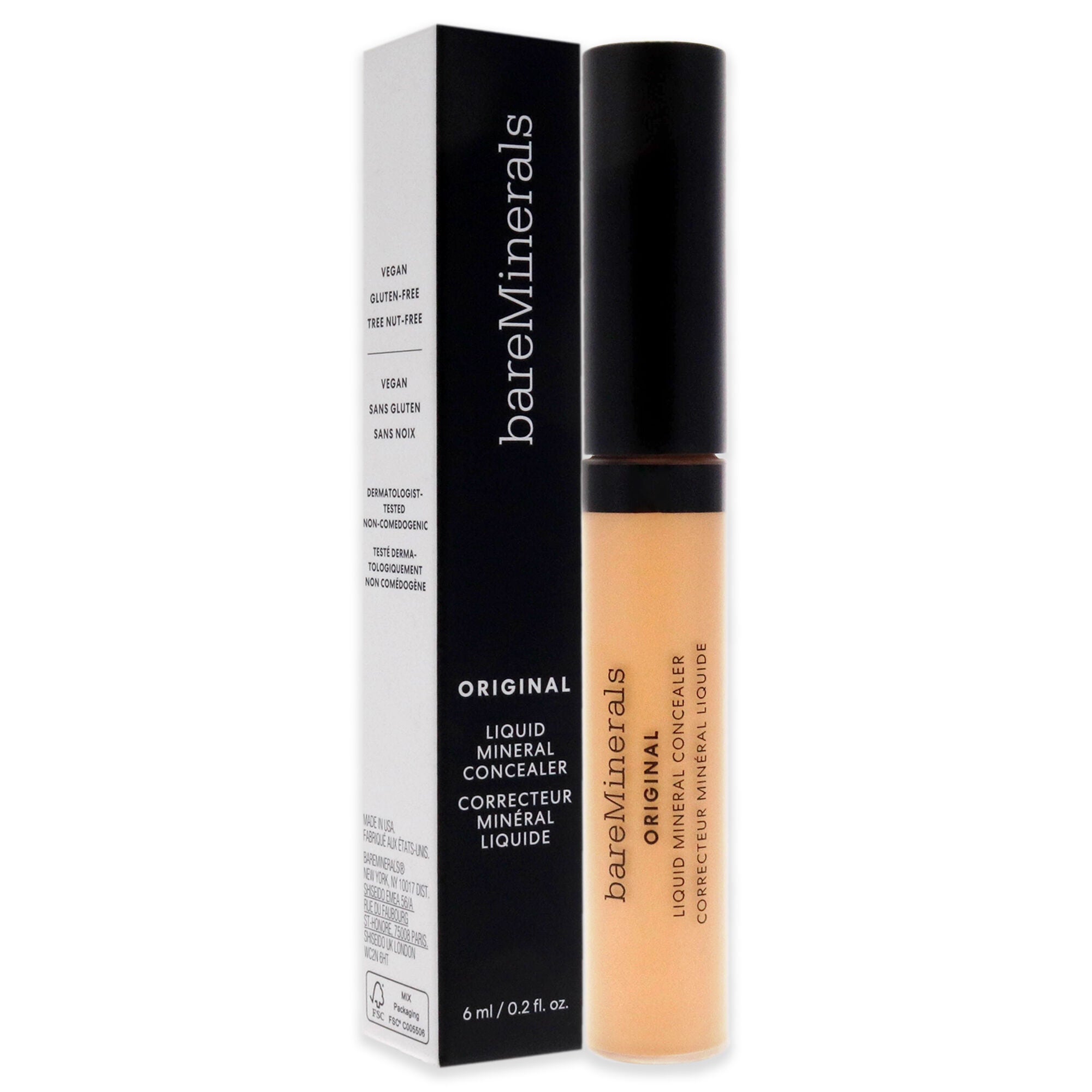 Original Liquid Mineral Concealer - 2.5W Light Medium by bareMinerals for Women - 0.2 oz Concealer, See Description, alternate image number 2