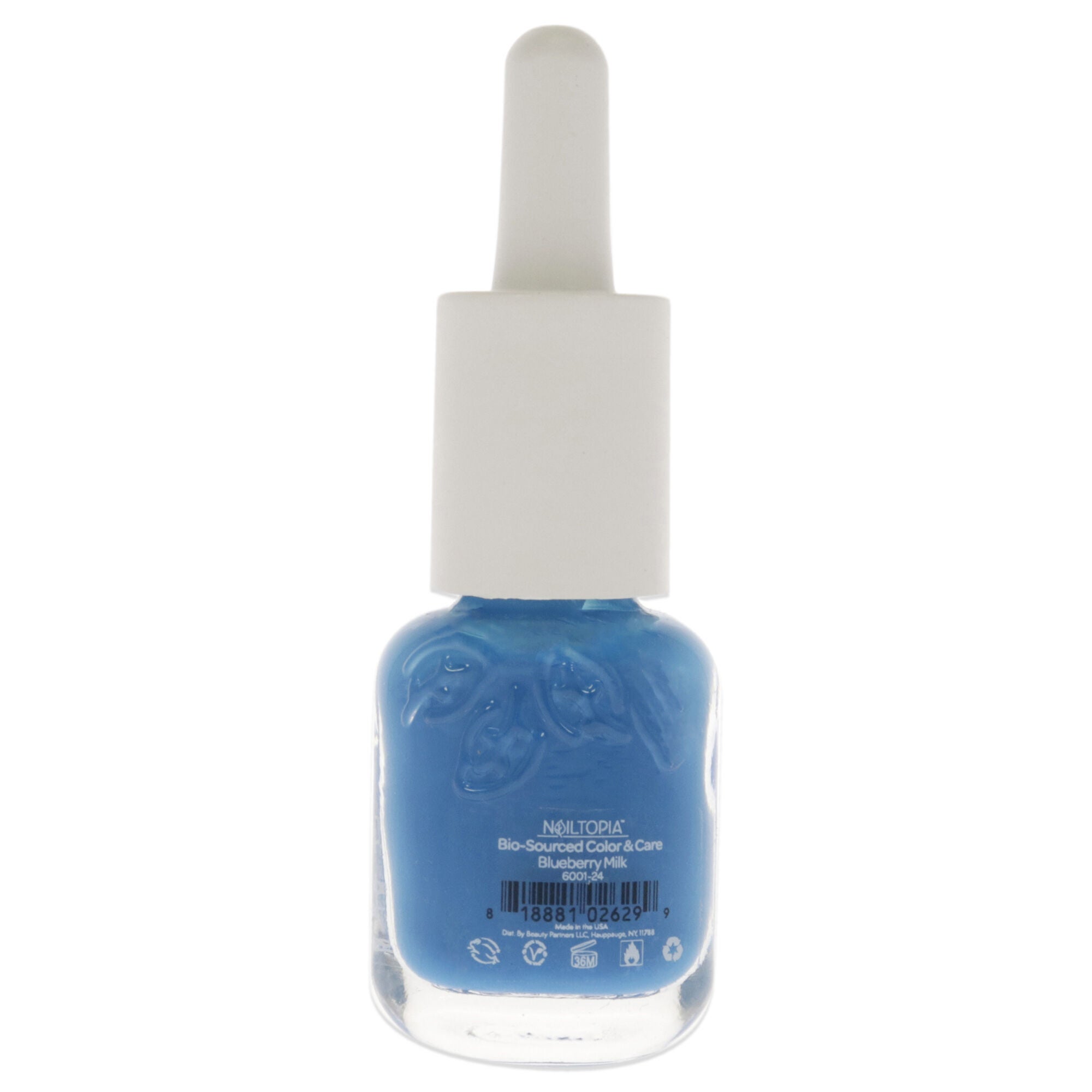 Bio-Sourced Chip Free Nail Lacquer - Blueberry Milk by Nailtopia for Women - 0.169 oz Nail Polish, See Description, alternate image number 2
