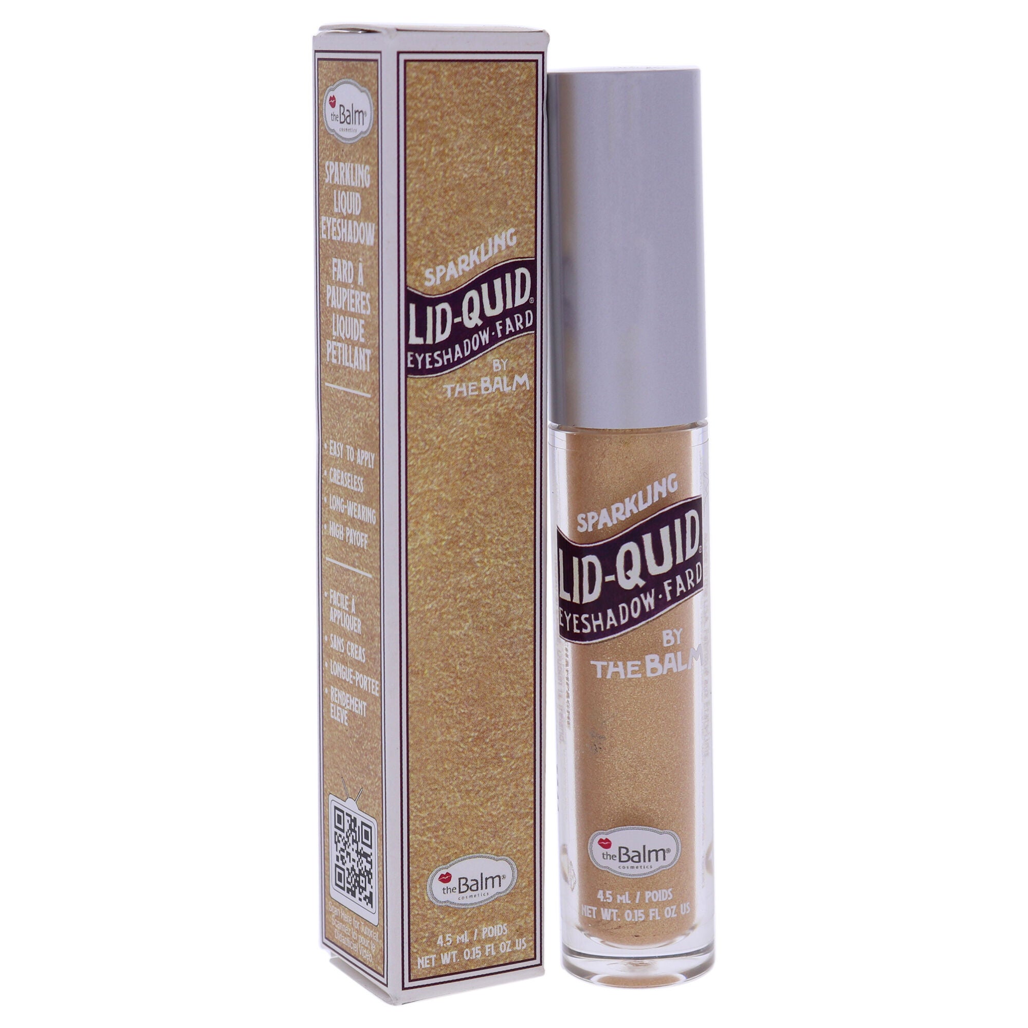 Lid-Quid Sparkling Liquid Eyeshadow - Champagne by the Balm for Women - 0.15 oz Eyeshadow, See Description, alternate image number 2