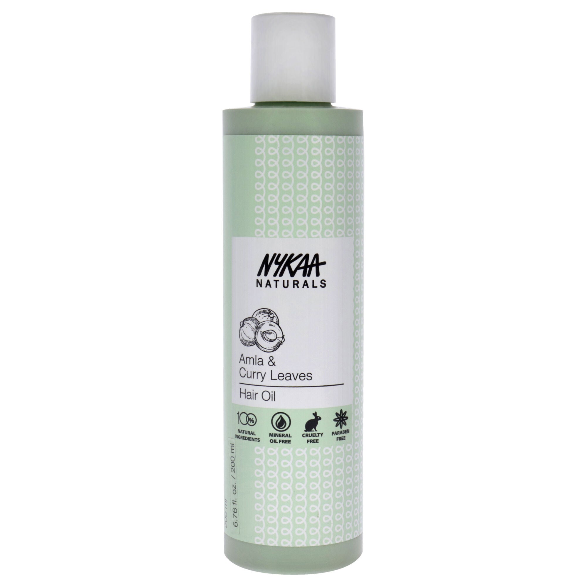 Hair Oil - Amla and Curry by Nykaa Naturals for Women - 6.76 oz Oil, See Description, hi-res image number 0