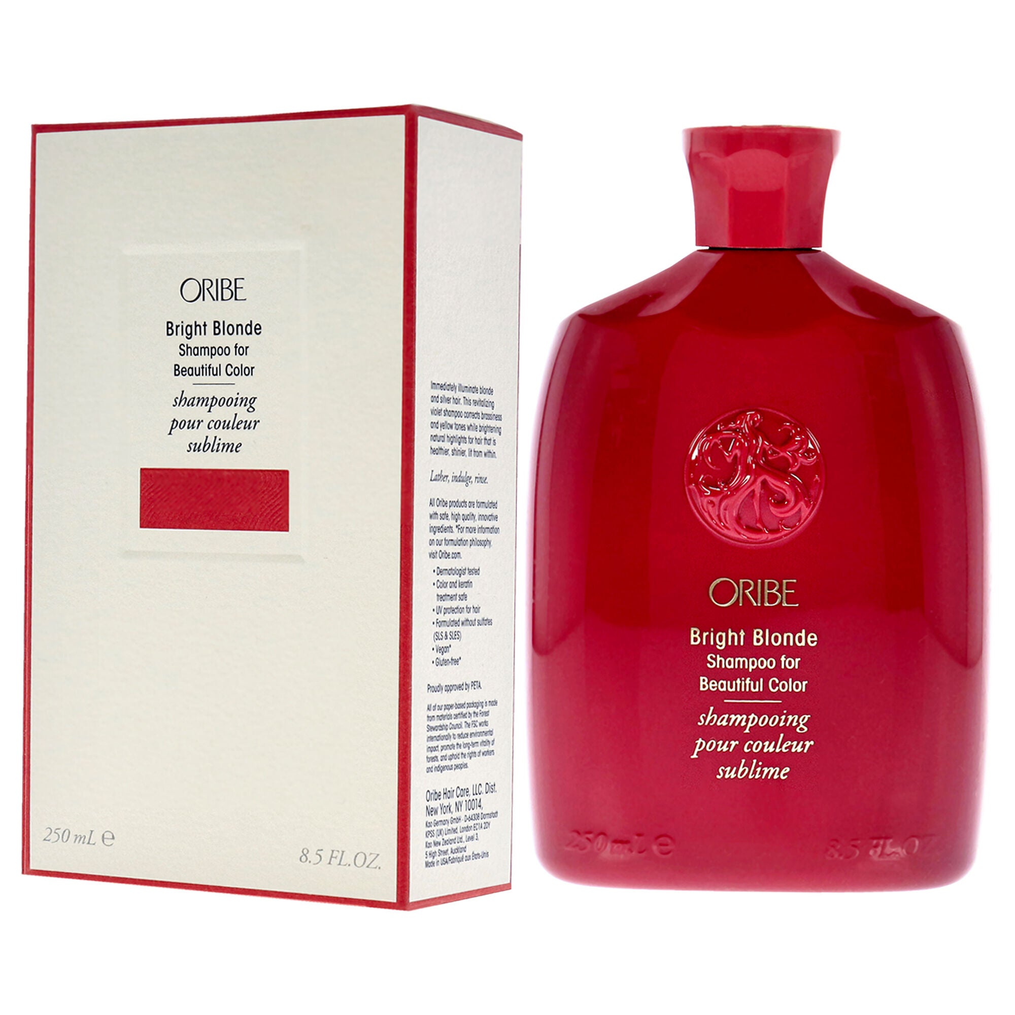 Bright Blonde Shampoo for Beautiful Color by Oribe for Unisex - 8.5 oz Shampoo, , alternate image number 8