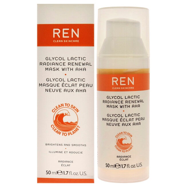Glycol Lactic Radiance Renewal Mask by REN for Unisex - 1.7 oz Mask, NA, hi-res image number null