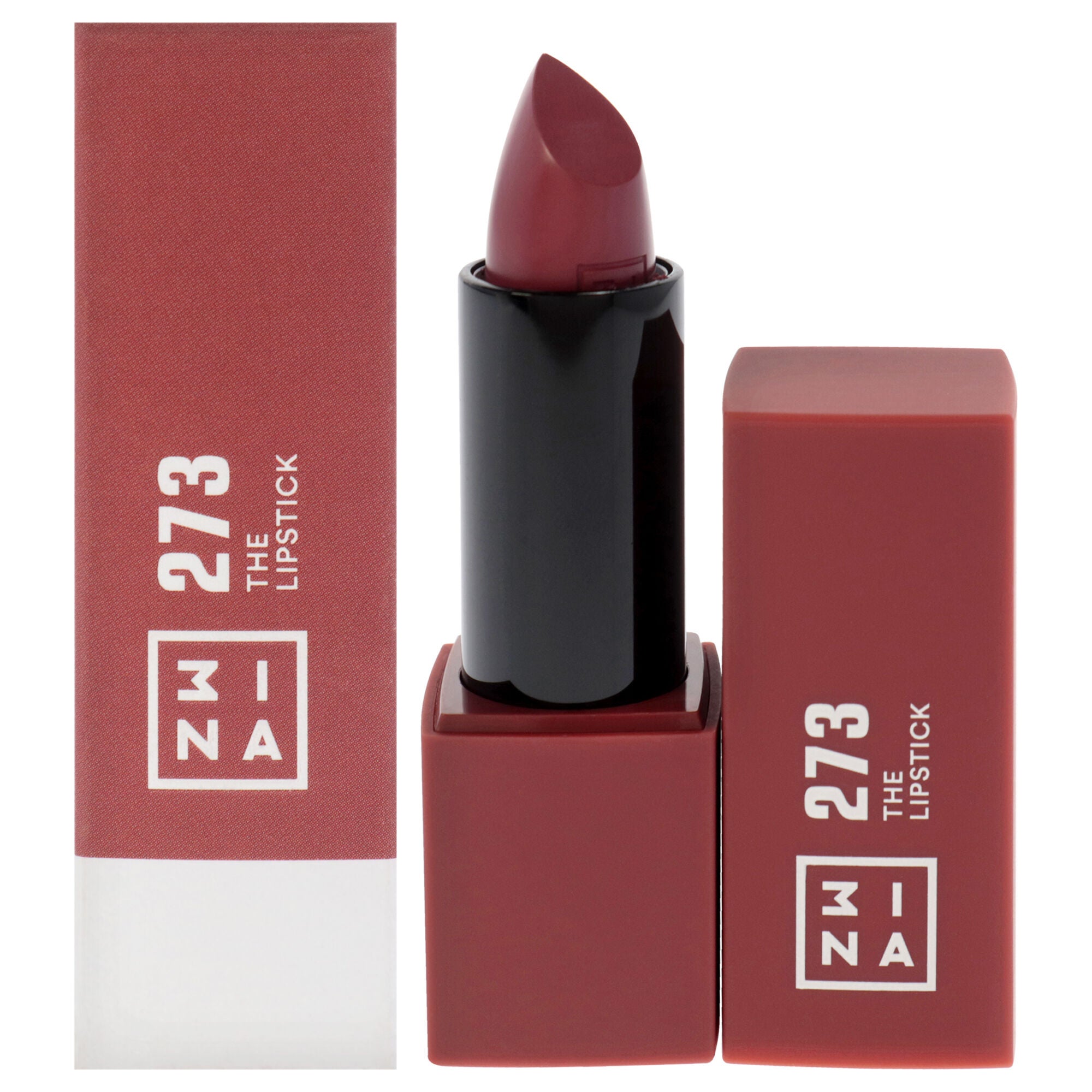The Lipstick - 273 Shiny Pink Caramel by 3INA for Women - 0.11 oz Lipstick, See Description, hi-res image number 0