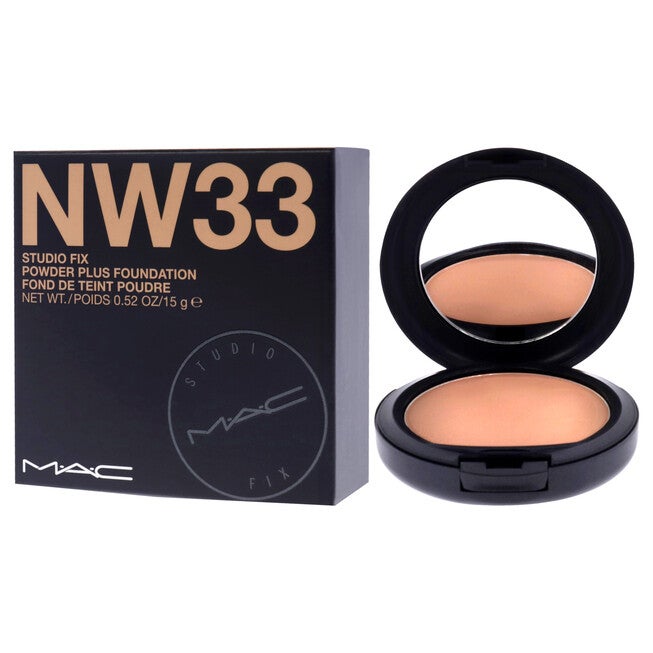 Studio Fix Powder Plus Foundation - NW33 by MAC for Women - 0.52 oz Foundation, , alternate image number null