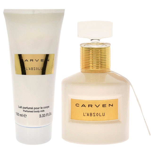 LAbsolu by Carven for Women - 2 Pc Gift Set 1.66oz EDP Spray, 3.33oz Perfume Body Milk, NA, alternate image number null