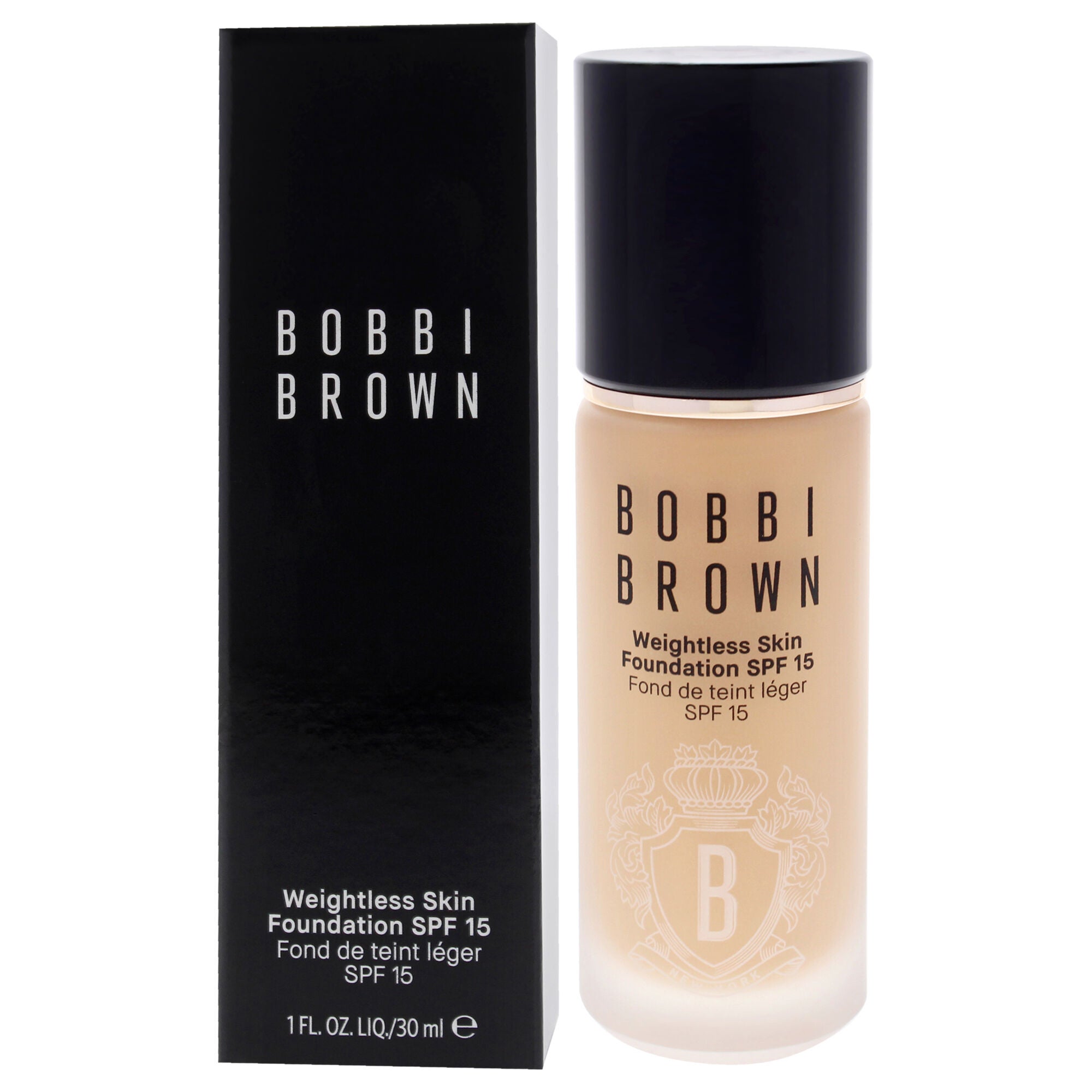Weightless Skin Foundation SPF 15 - W-056 Warm Natural by Bobbi Brown for Women - 1 oz Foundation, Brown, alternate image number 3