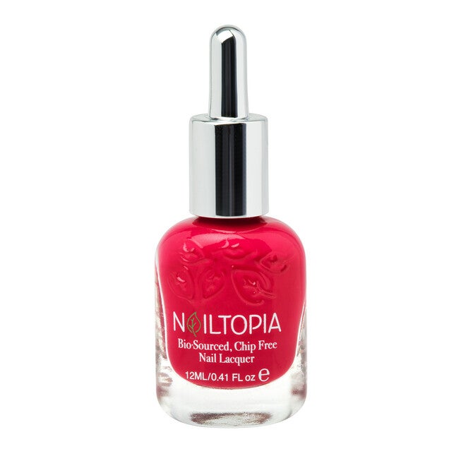 Bio-Sourced Chip Free Nail Lacquer - Rosey Cheeks by Nailtopia for Women - 0.41 oz Nail Polish, NA, alternate image number null