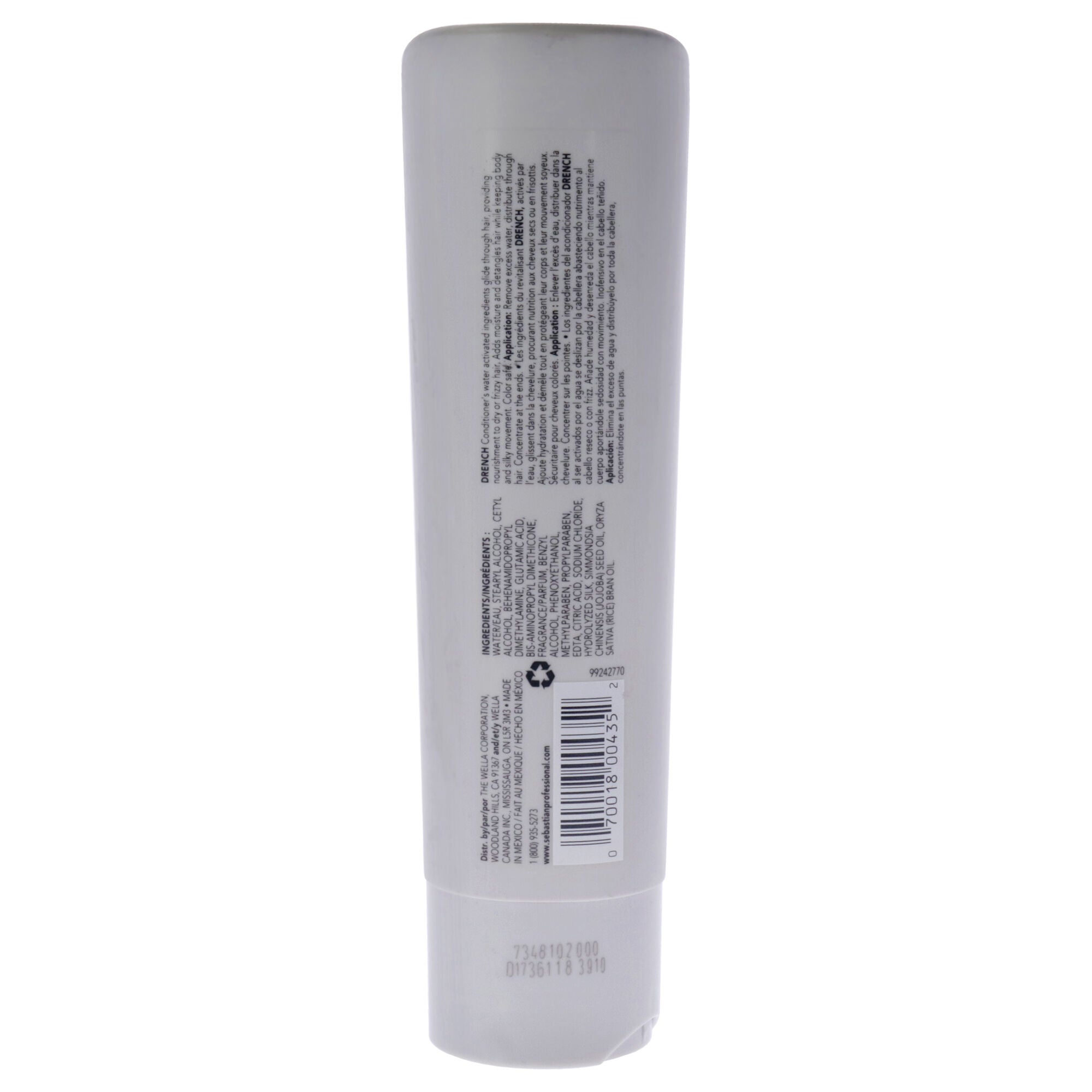 Drench Moisturizing Conditioner by Sebastian for Unisex - 8.4 oz Conditioner, See Description, alternate image number 2