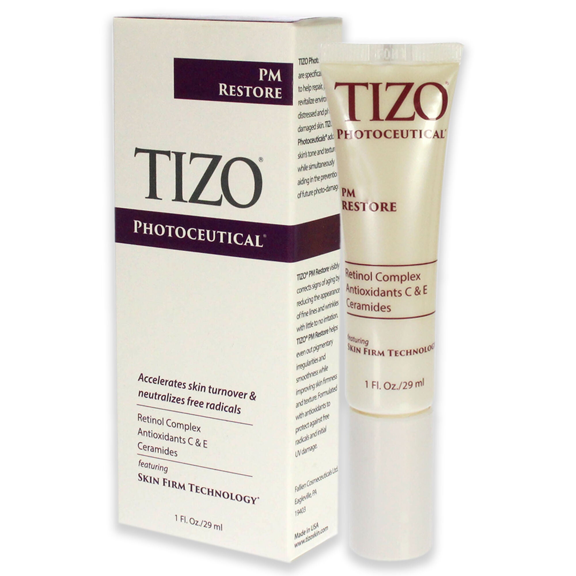 Photoceutical PM Restore by Tizo for Unisex - 1 oz Treatment, See Description, alternate image number 3