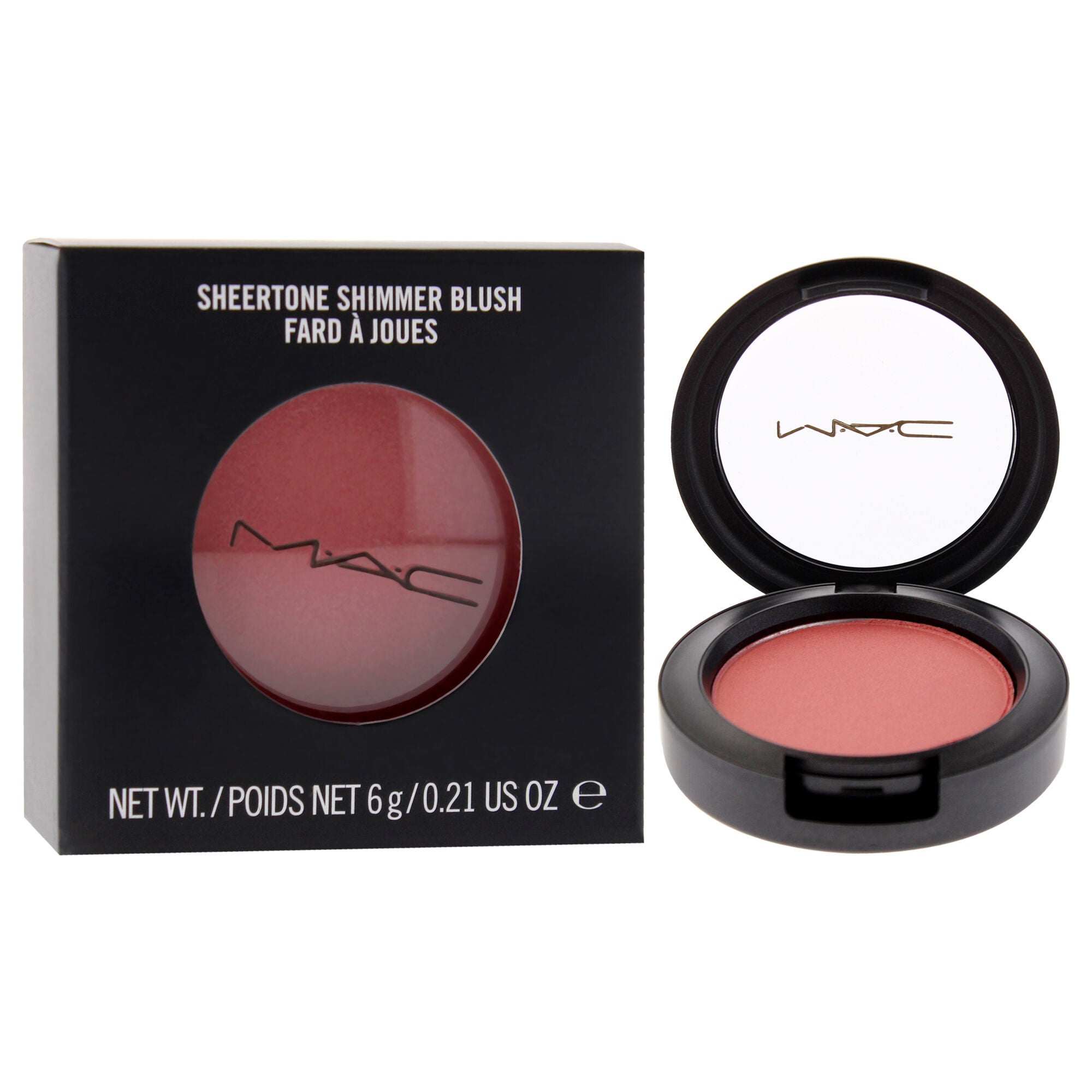 Sheertone Shimmer Blush - Peachykeen by MAC for Women - 0.21 oz Blush, See Description, alternate image number 2