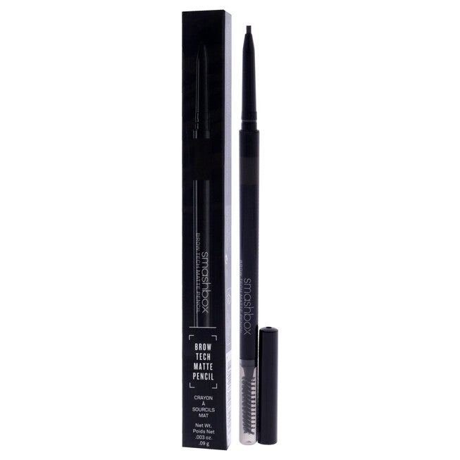 Brow Tech Matte Pencil - Dark Brown by SmashBox for Women - 0.003 oz Eyebrow Pencil, NA, alternate image number null