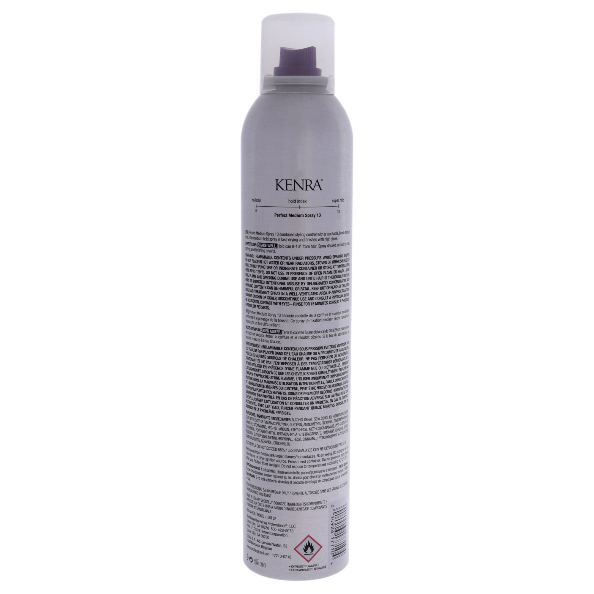 Perfect Medium Spray 13 Medium Hold by Kenra for Unisex - 10 oz Hairspray, , alternate image number 4