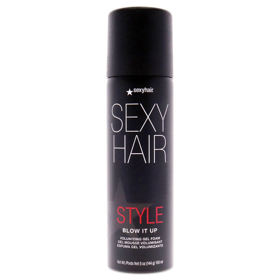 Style Sexy Hair Blow It Up Volumizing Gel Foam by Sexy Hair for Unisex - 5 oz Gel, NA, hi-res image number null
