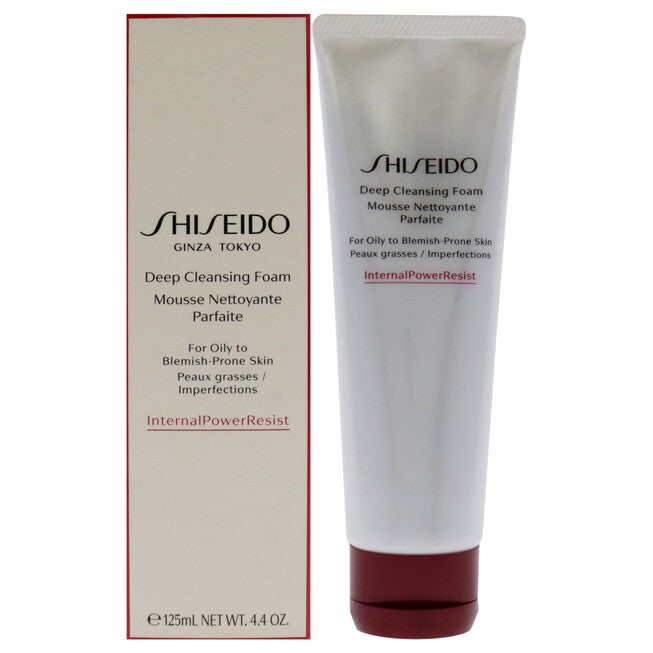 Deep Cleansing Foam by Shiseido for Women - 4.4 oz Cleanser, NA, hi-res image number null