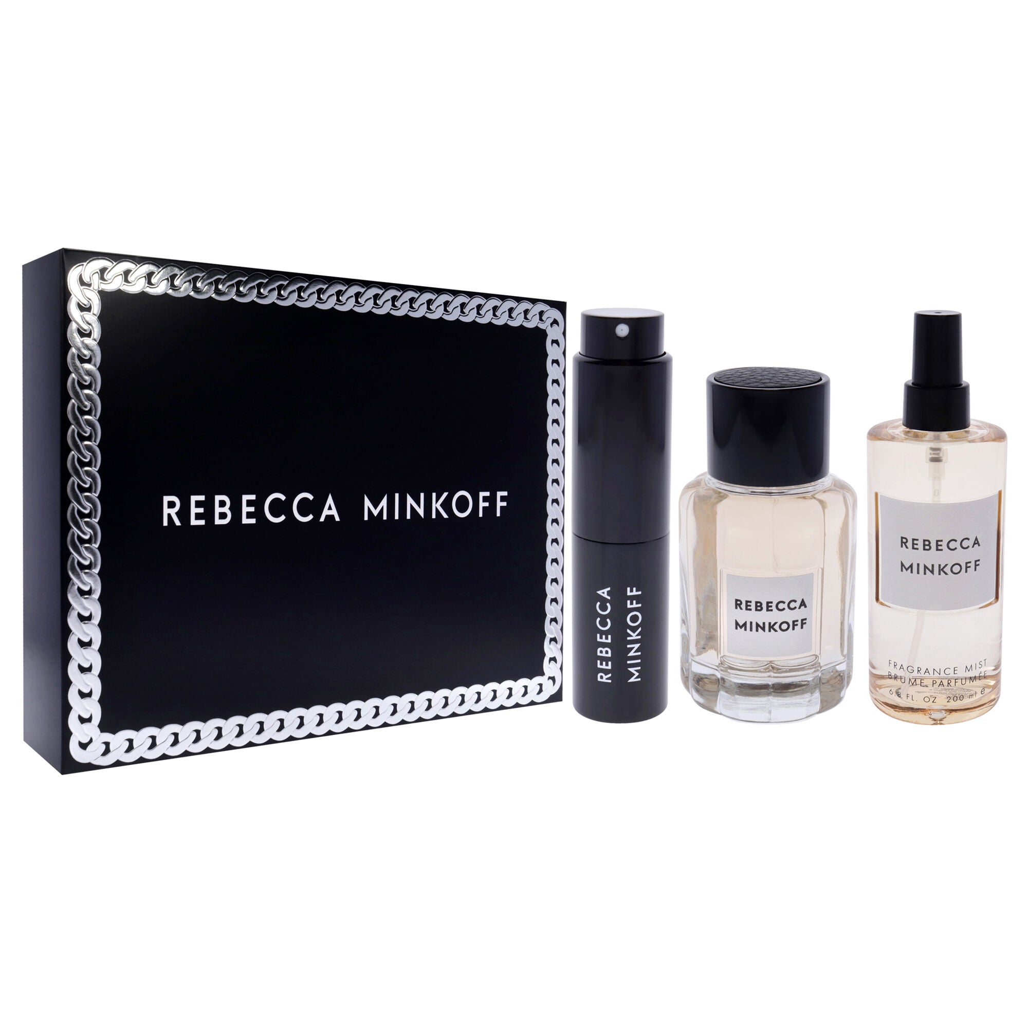 Rebecca Minkoff Spring 2023 by Rebecca Minkoff for Women - 3 Pc Gift Set 3.4oz EDP Spray, 0.47oz EDP Spray, 6.8oz Fragrance Mist, See Description, alternate image number 2