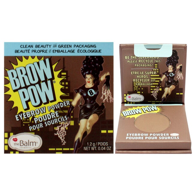 Brow Pow Eyebrow Powder - Blonde by the Balm for Women - 0.04 oz Eyebrow, NA, hi-res image number null