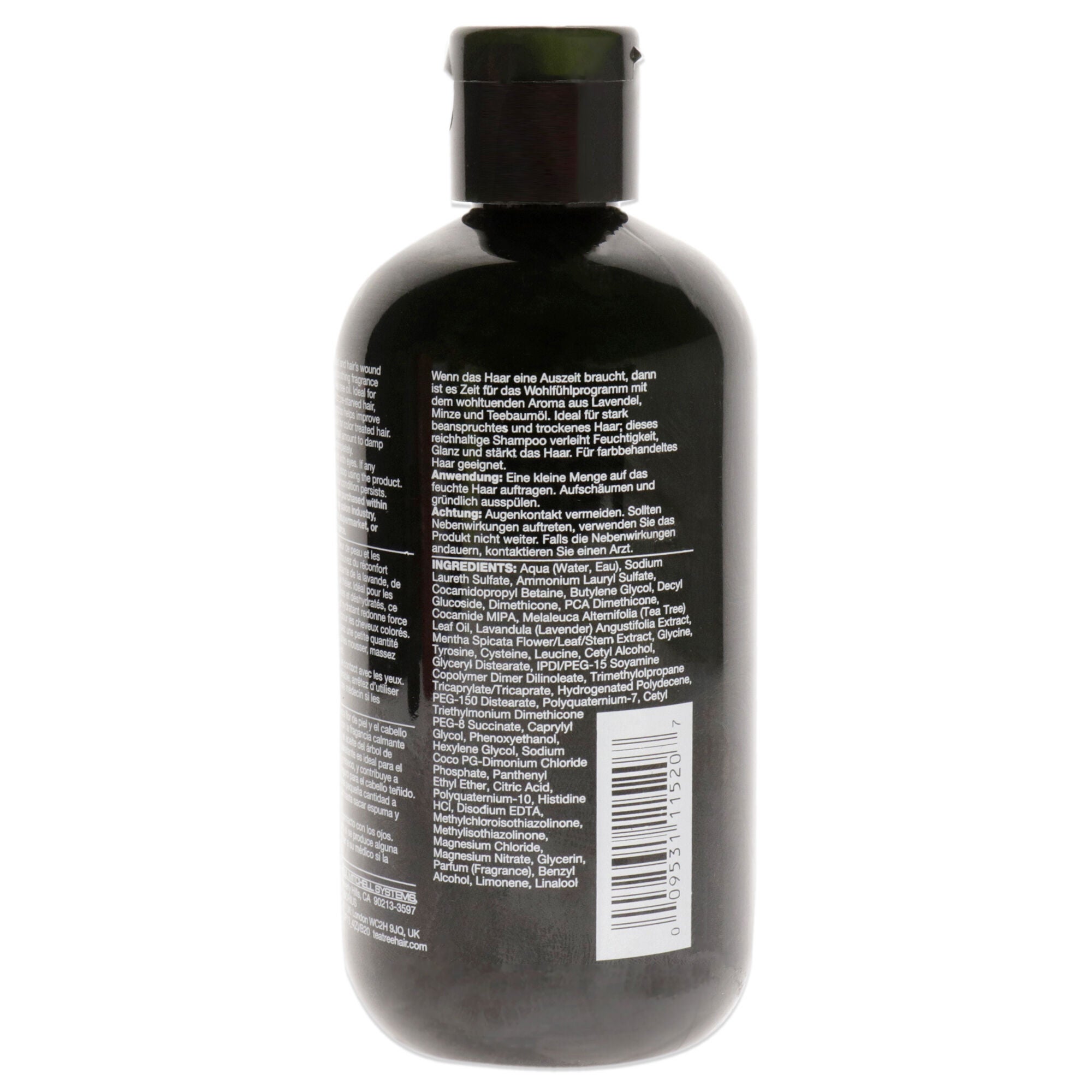 Tea Tree Lavender Mint Moisturizing Shampoo by Paul Mitchell for Unisex - 10.14 oz Shampoo, See Description, alternate image number 2