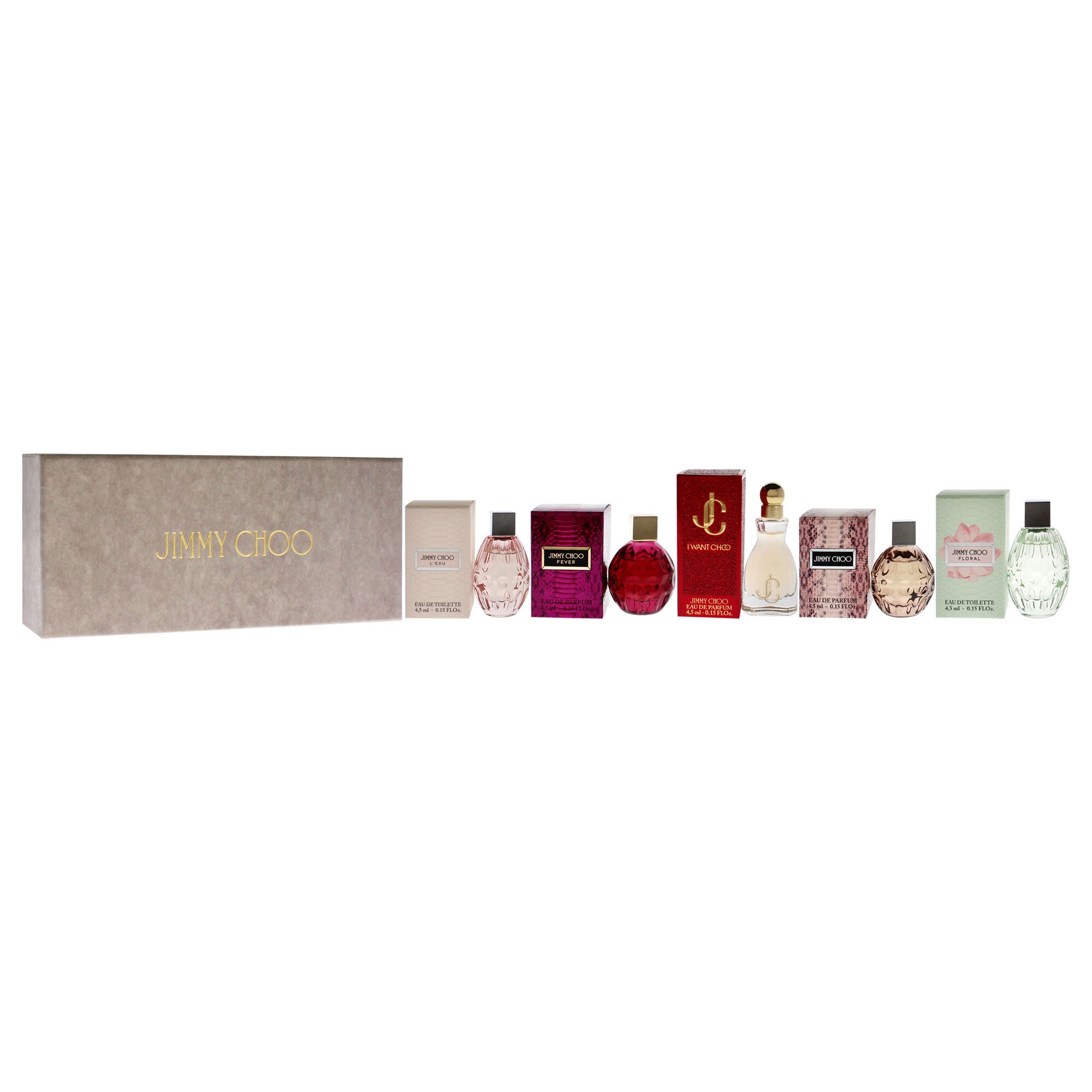 The Jimmy Choo Miniatures Collection by Jimmy Choo for Women - 5 Pc Mini Gift Set, See Description, alternate image number 1