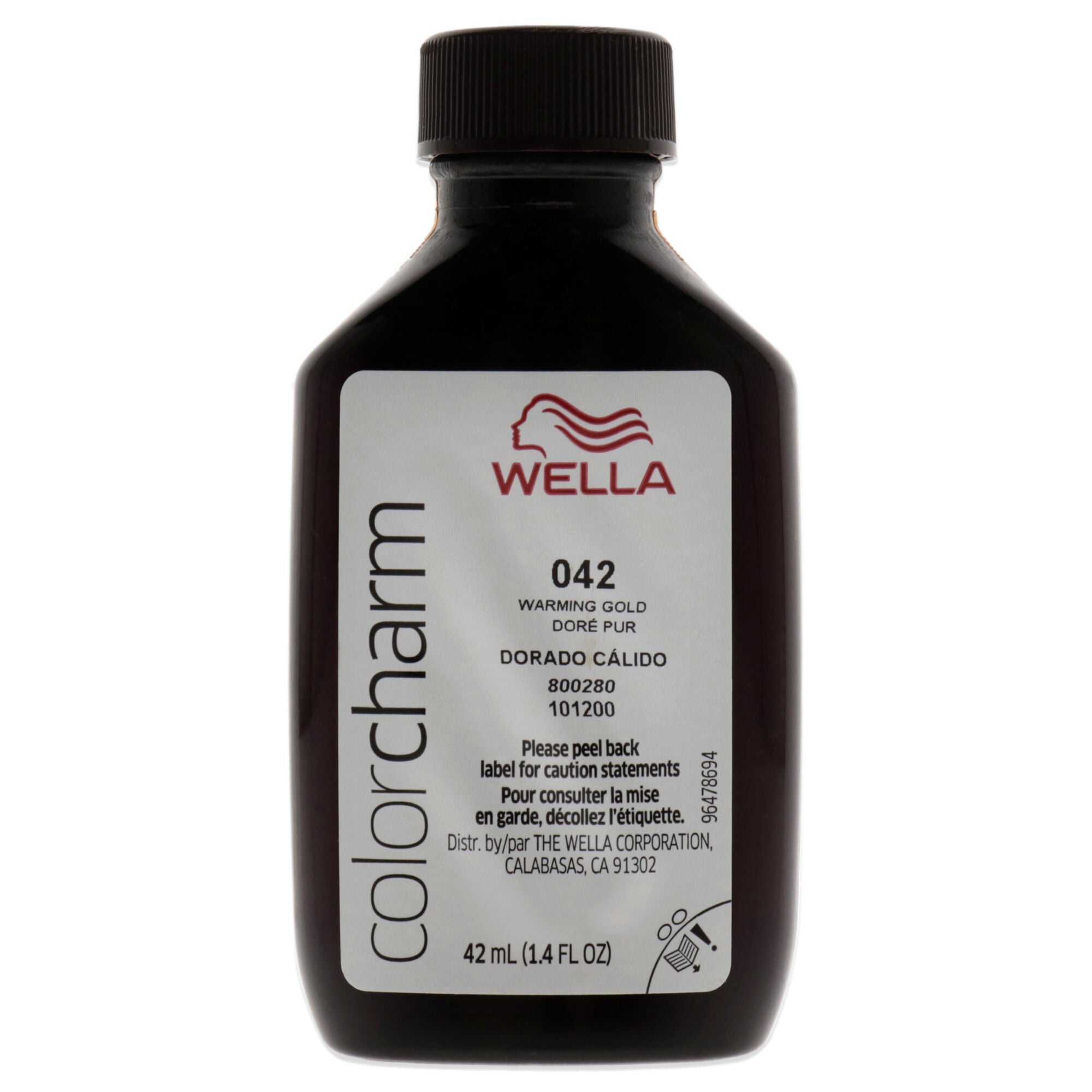 Color Charm Permanent Liquid Hair Color - 42 Gold by Wella for Unisex - 1.42 oz Hair Color, See Description, alternate image number 4