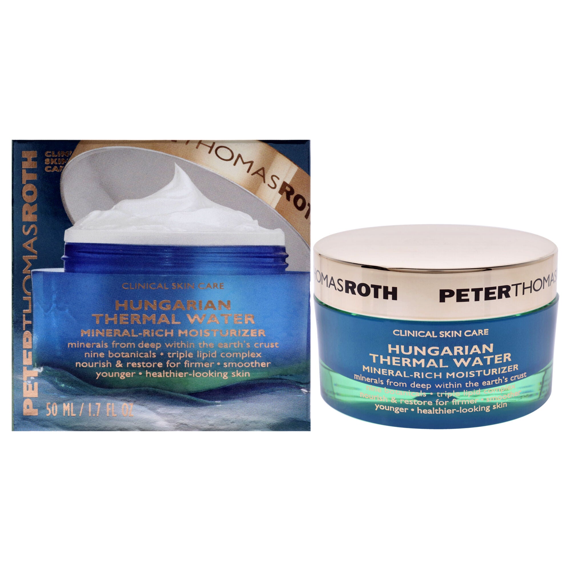 Hungarian Thermal Water Mineral-Rich Moisturizer by Peter Thomas Roth for Unisex - 1.7 oz Moisturizer, , alternate image number 4