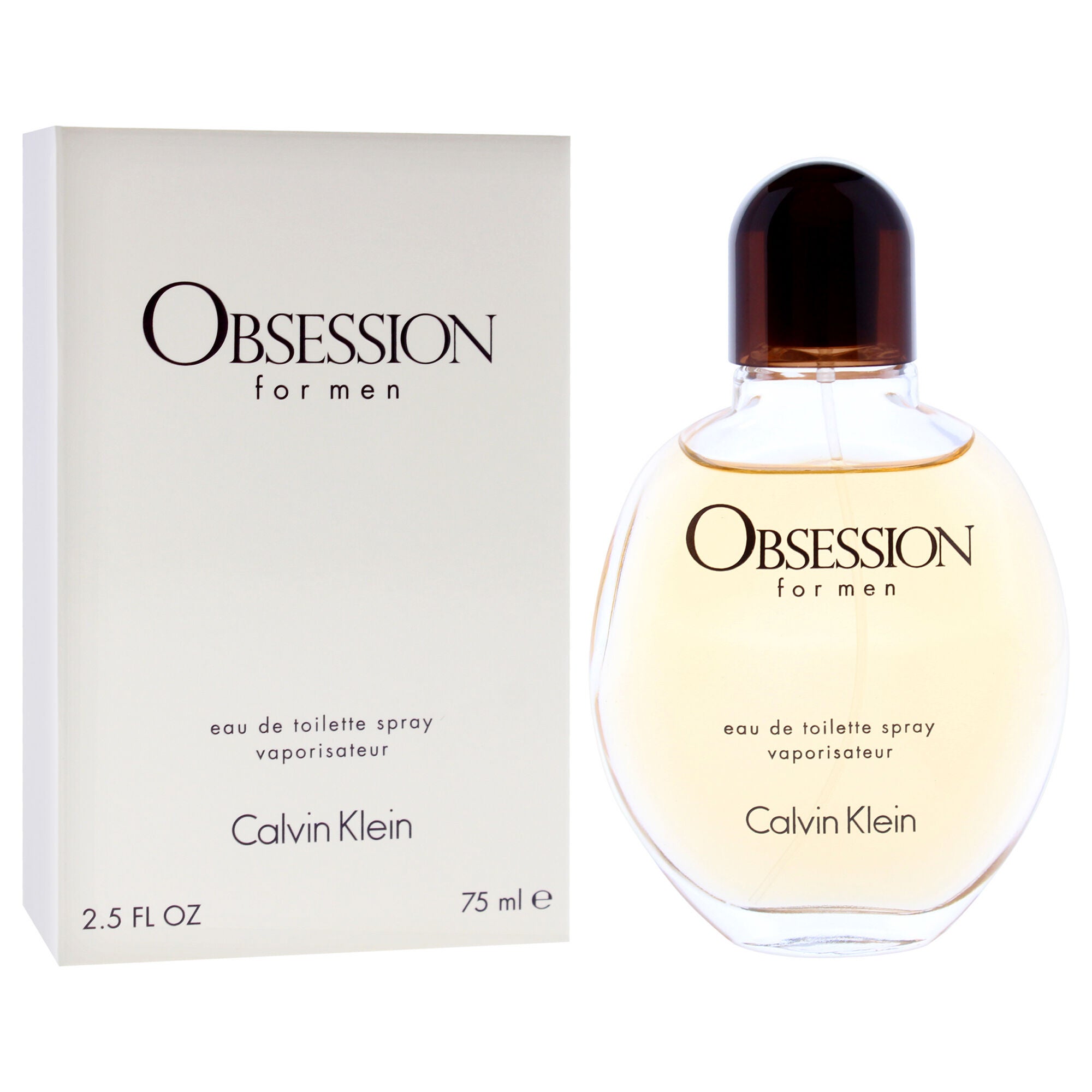 Obsession by Calvin Klein for Men - 2.5 oz EDT Spray, See Description, alternate image number 1