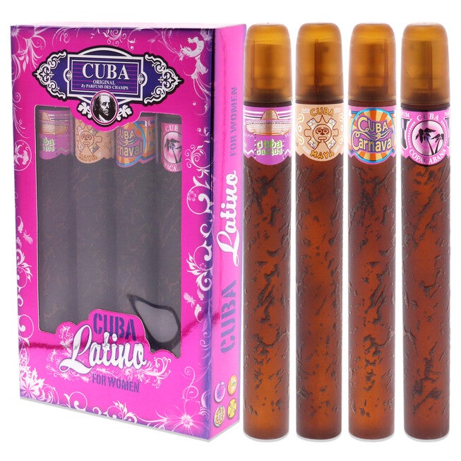 Cuba Latino Collection by Cuba for Women - 4 Pc Gift Set, , alternate image number null