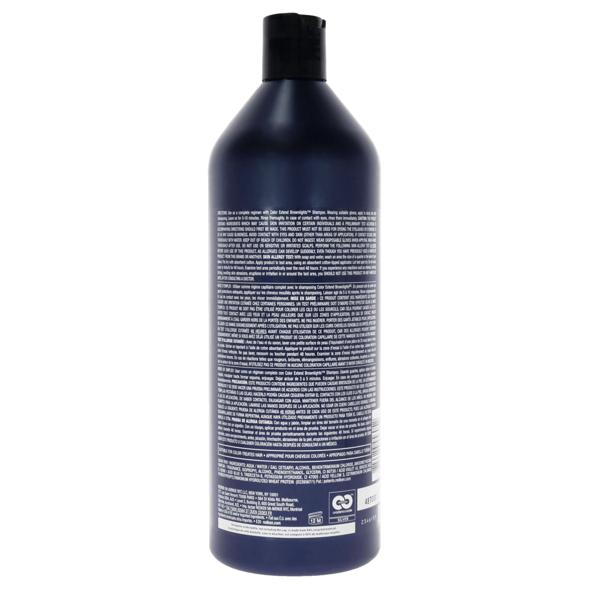 Color Extend Brownlights Blue Toning Conditioner-NP by Redken for Unisex - 33.8 oz Conditioner, See Description, alternate image number 1