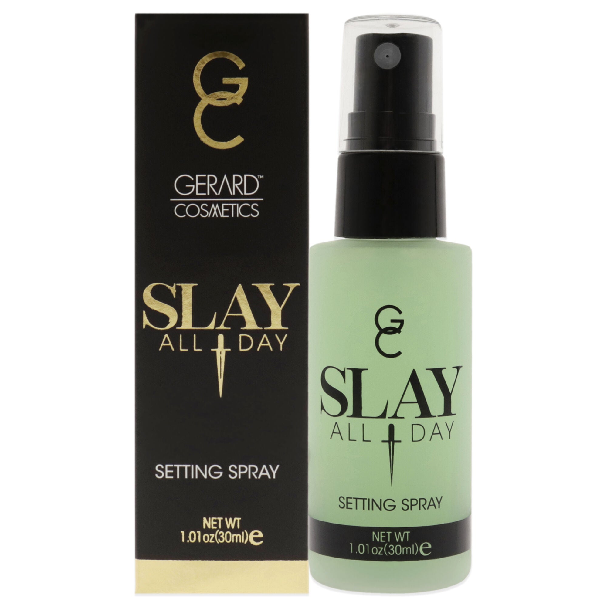Slay All Day Setting Spray Mini - Cucumber by Gerard Cosmetic for Women - 1.01 oz Setting Spray, See Description, hi-res image number 0