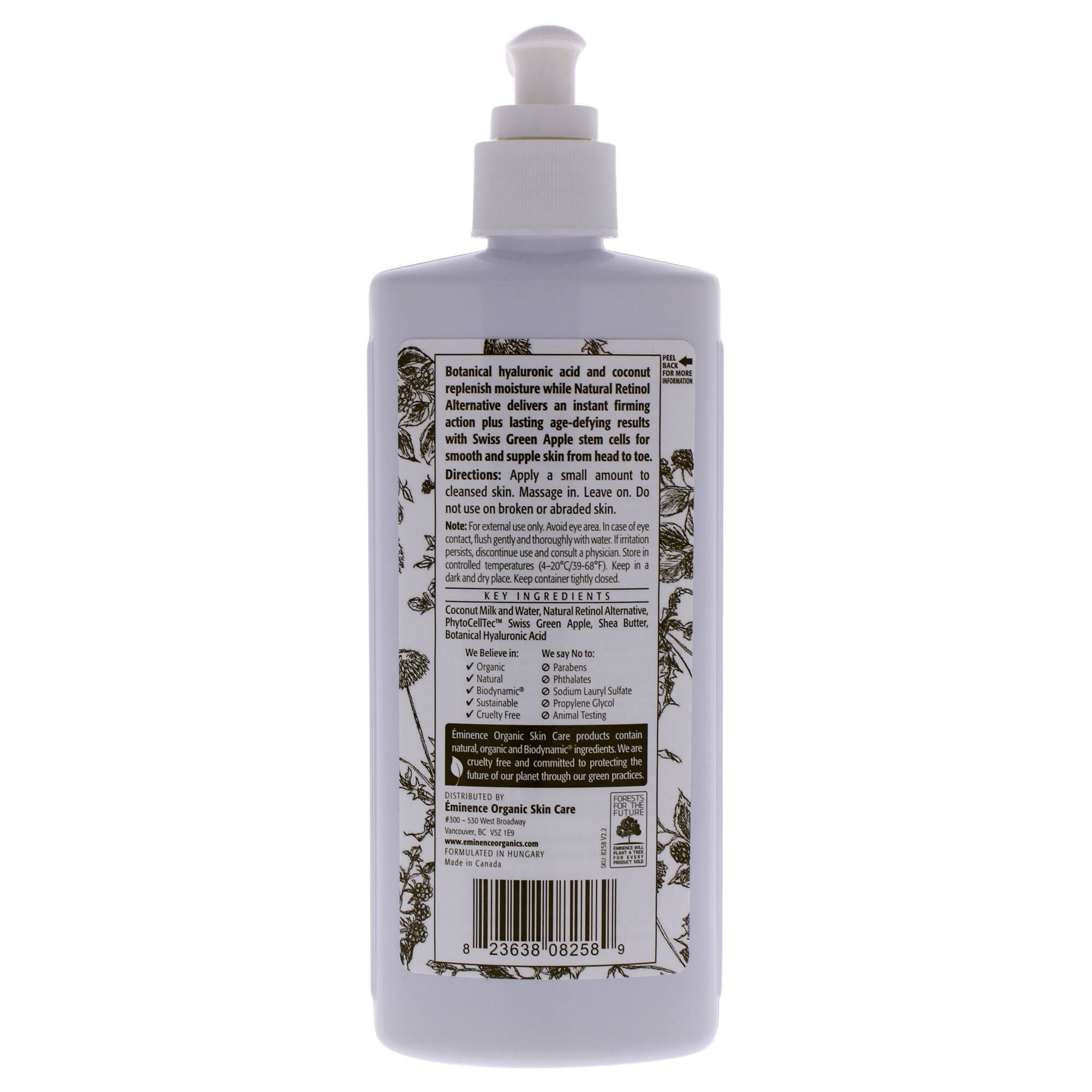 Coconut Firming Body Lotion by Eminence for Unisex - 8.4 oz Body Lotion, See Description, alternate image number 2