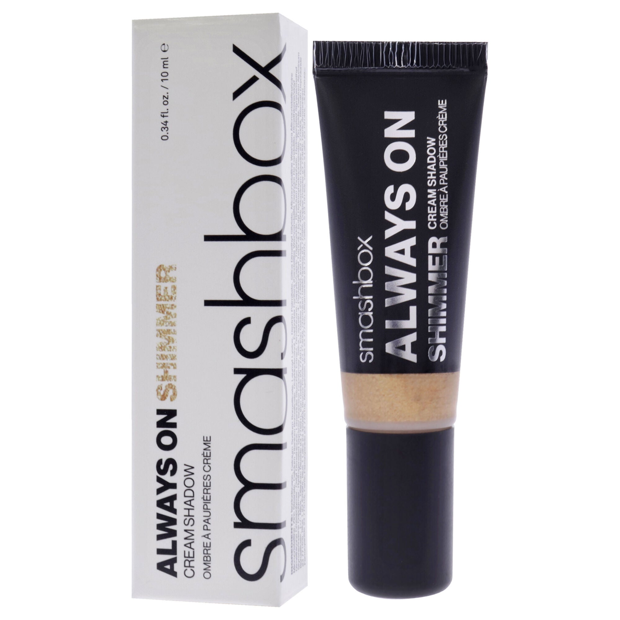 Always On Shimmer Cream Eye Shadow - Gold by SmashBox for Women - 0.34 oz Eye Shadow, , alternate image number 7