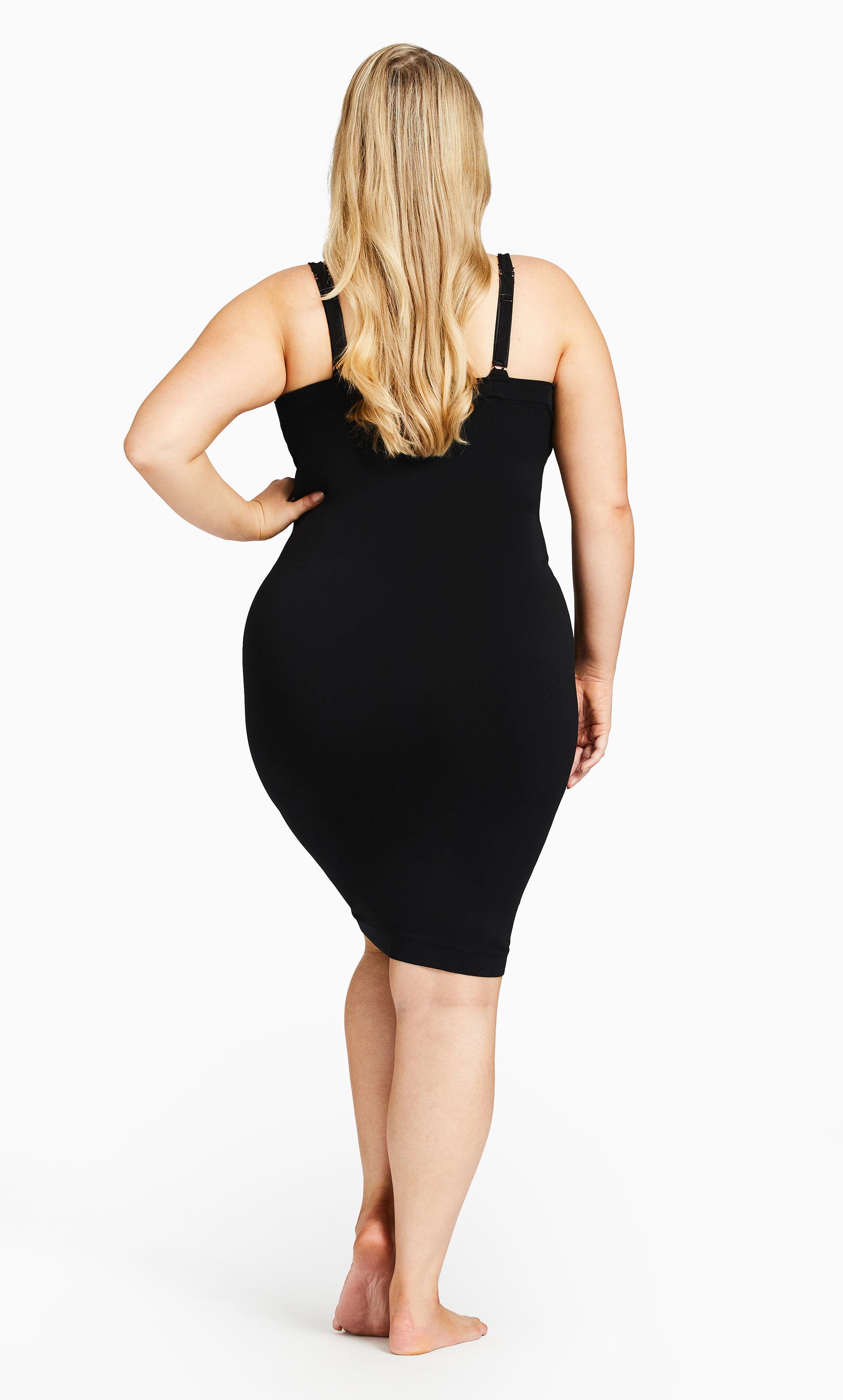 Seamless Shaper Slip - black, , alternate image number 1