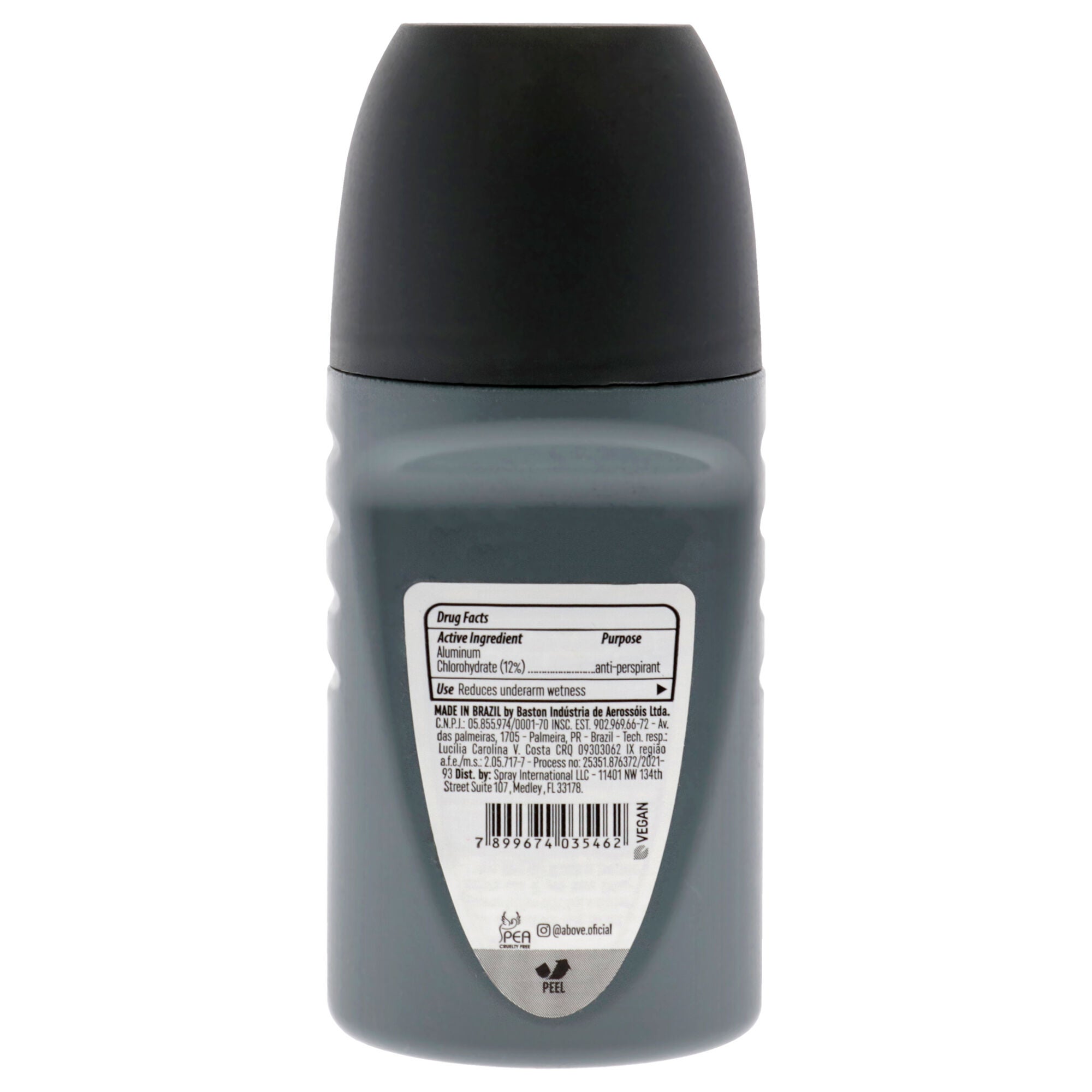 72 Hours Derma Clinical Antiperspirant Deodorant by Above for Men - 1.7 oz Deodorant Roll-On, See Description, alternate image number 2