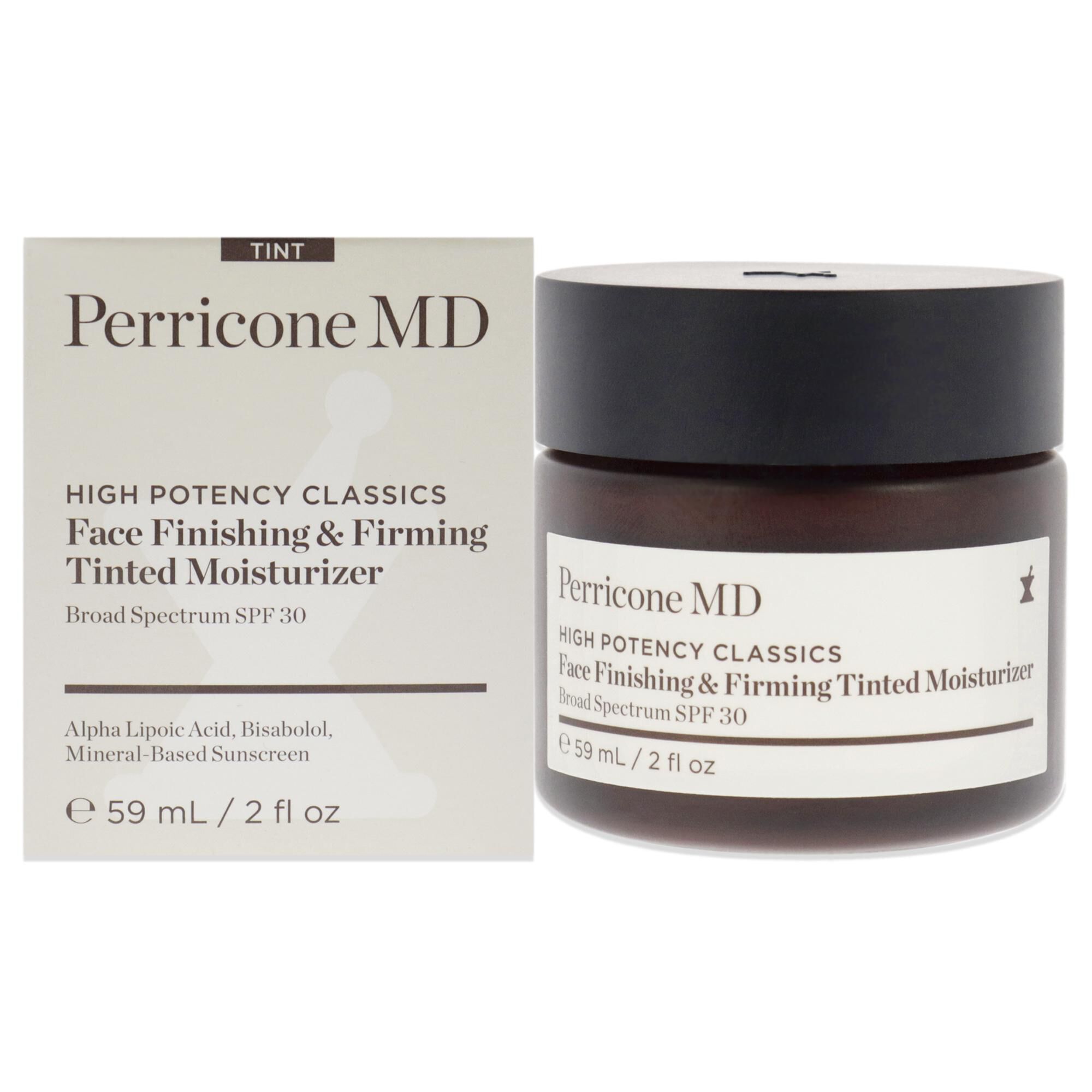 High Potency Classics Face Finishing and Firming Tinted Moisturizer SPF 30 by Perricone MD for Unisex - 2 oz Moisturizer, See Description, hi-res image number 0