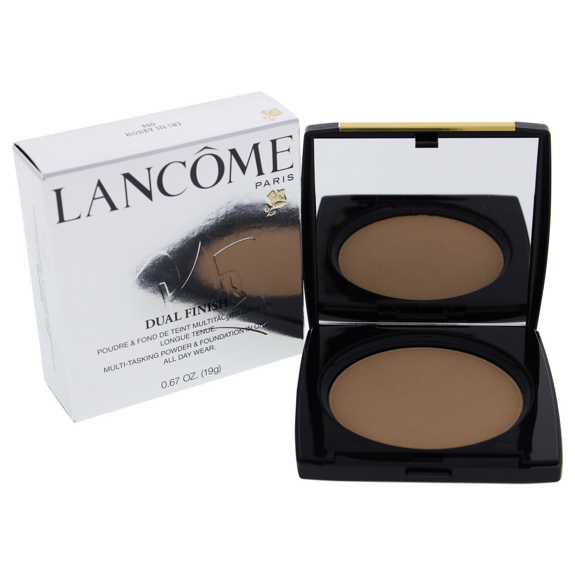 Dual Finish Versatile Powder Makeup - Matte Honey III by Lancome for Women - 0.67 oz Powder, , alternate image number 7