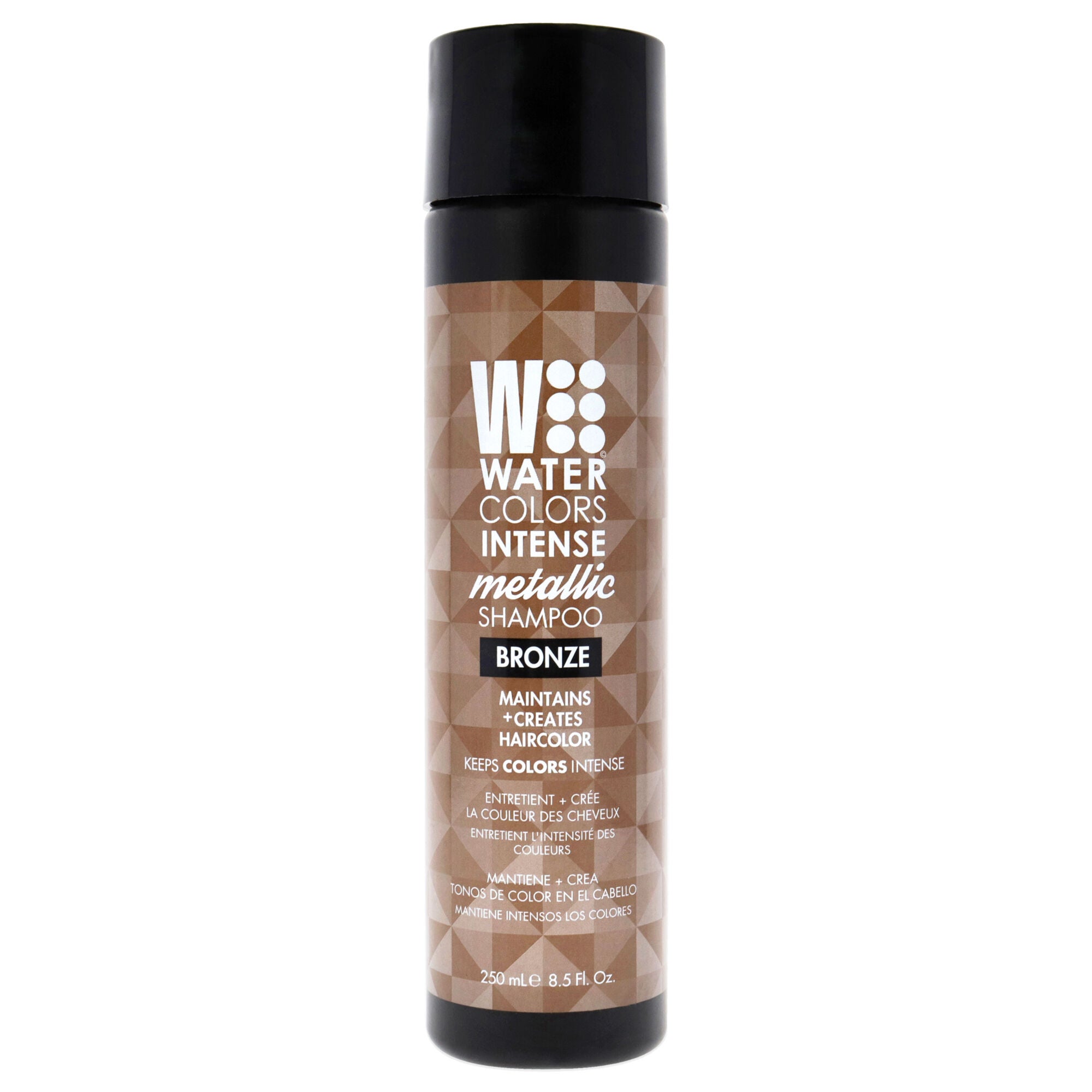 Watercolors Intense Metallic Shampoo - Bronze by Tressa for Unisex - 8.5 oz Shampoo, See Description, hi-res image number 0